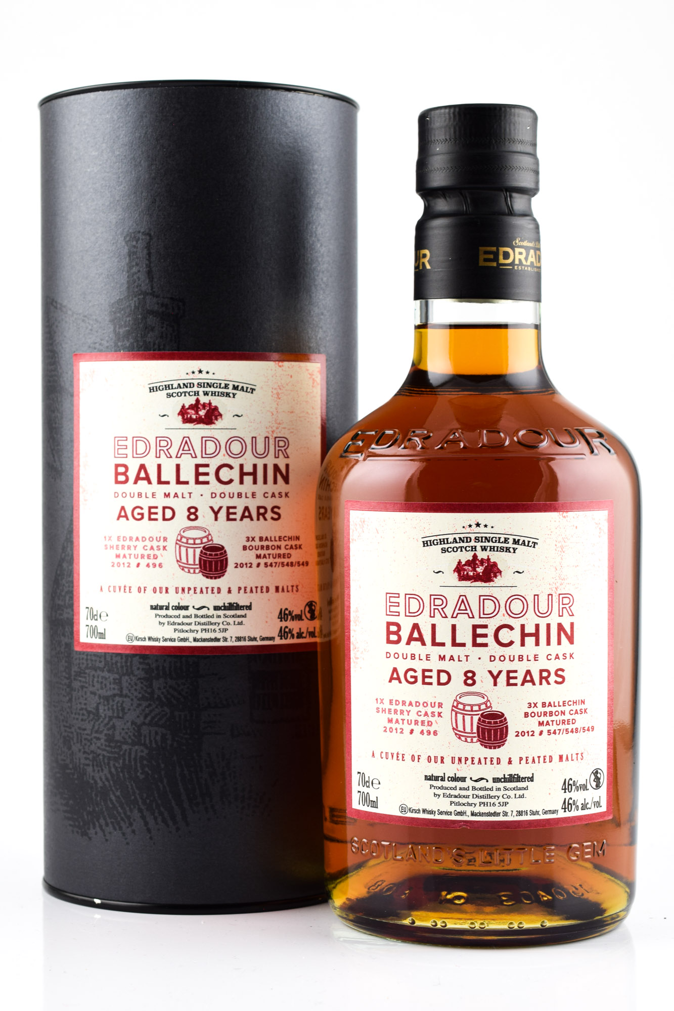 Edradour Ballechin 8 year old 2012/2020 46%vol. 0,7l Edradour Ballechin 8 year old 2012/2020 46%vol. 0,7l