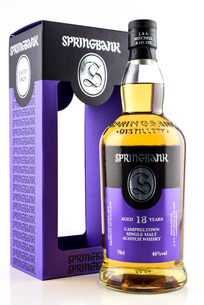 Springbank 18 year old Release 2020 46%vol. 0,7l Springbank 18 year old Release 2020 46%vol. 0,7l
