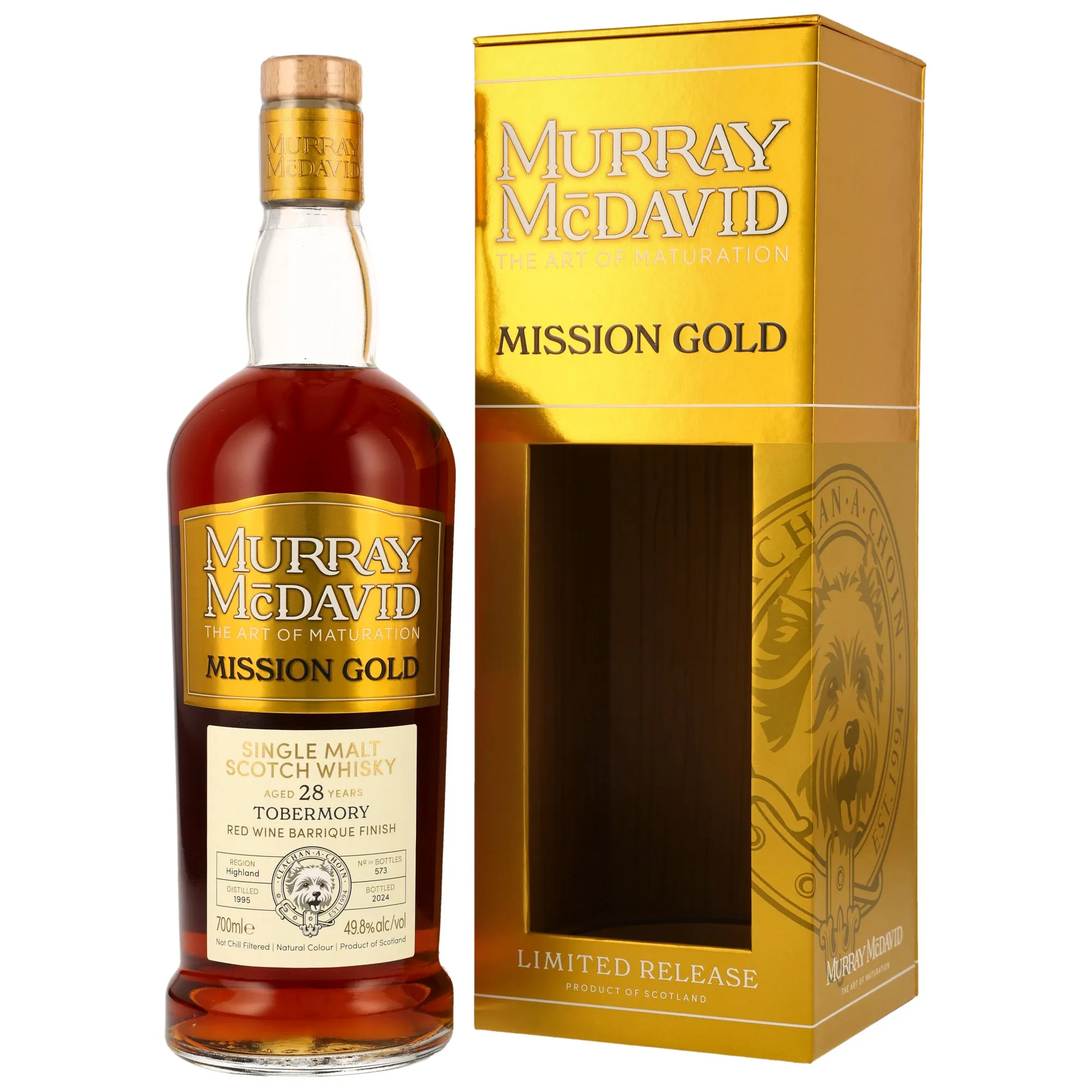 Tobermory 1995/2024 - 28 Jahre - Red Wine Barrique - Murray McDavid