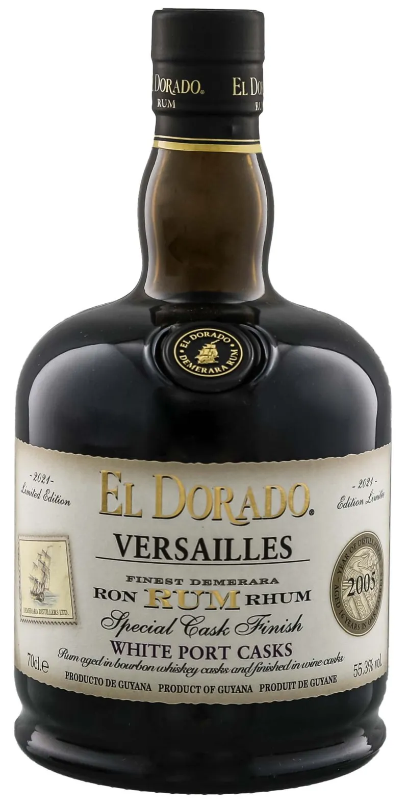 El Dorado Versailles Special Cask Finish 2005/2021 White Port Casks