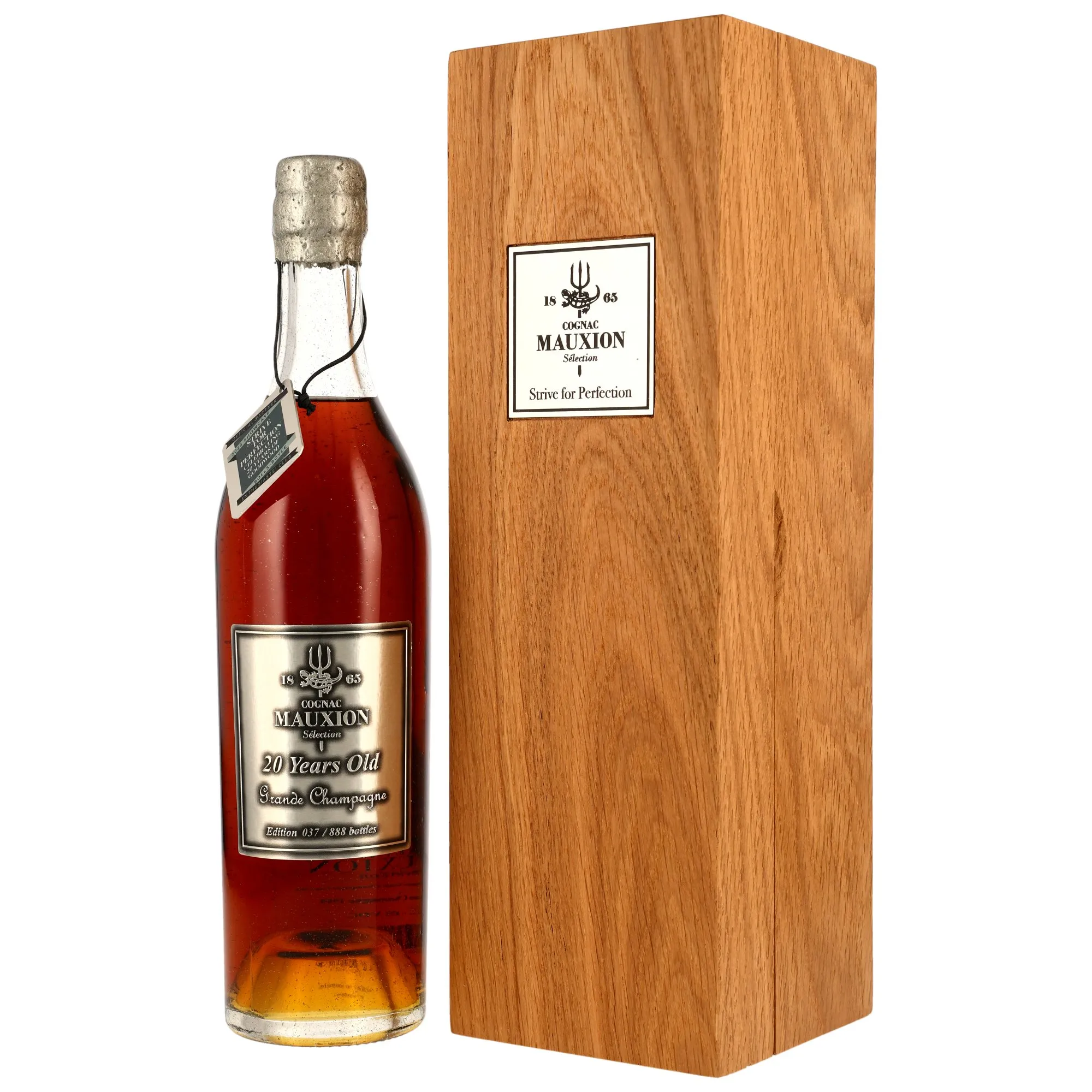 Mauxion Cognac Grande Champagne 20 Jahre "Strive for Perfection" Limited Edition