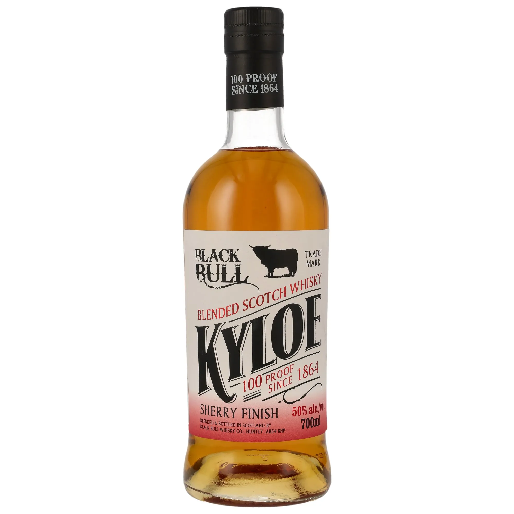 Black Bull Kyloe Sherry Finish, Pedro Ximénez & Oloroso Sherry Cask, Duncan Taylor, 50%