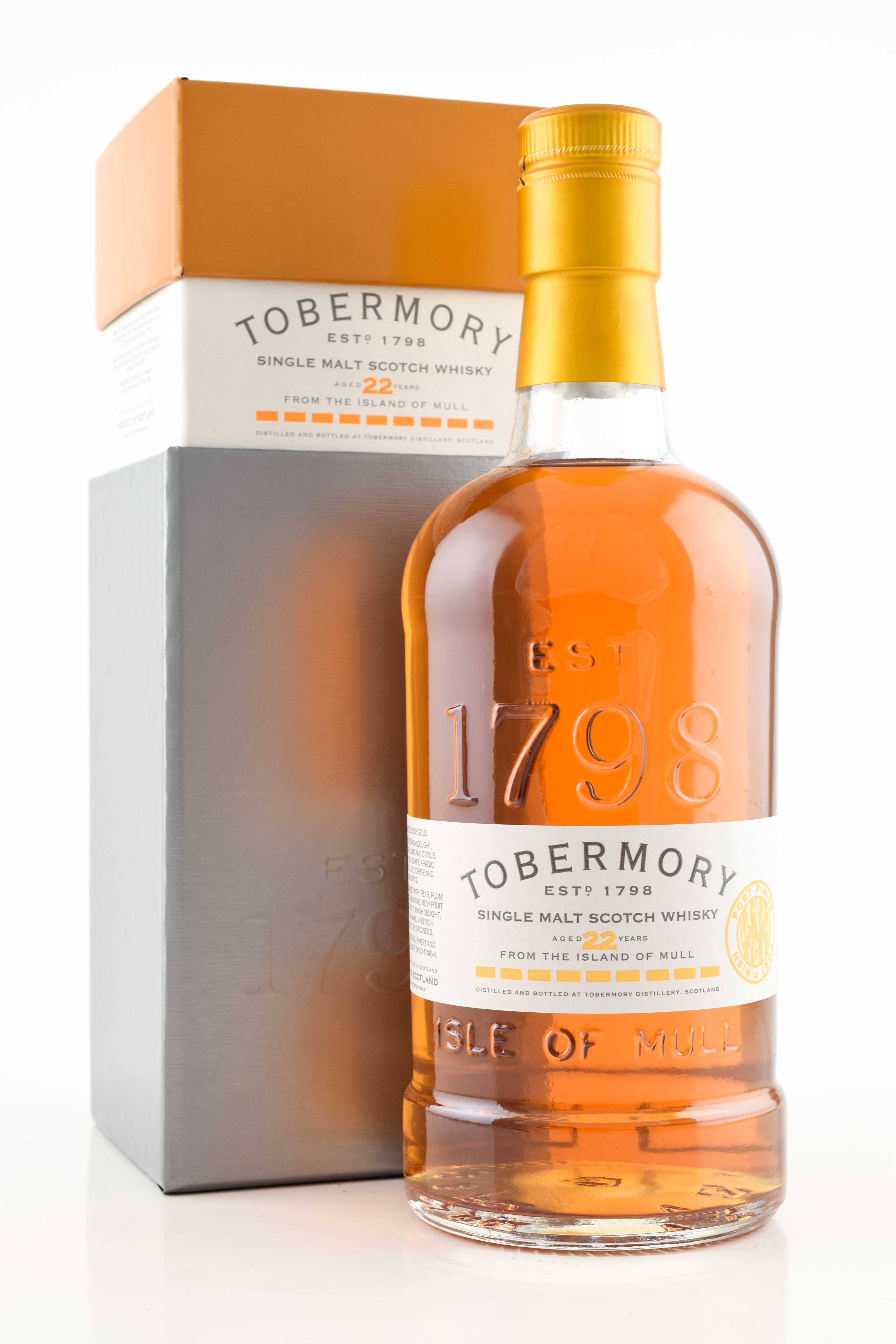 Tobermory 22 Year Old Port Finish 46.3% vol. 0,7l