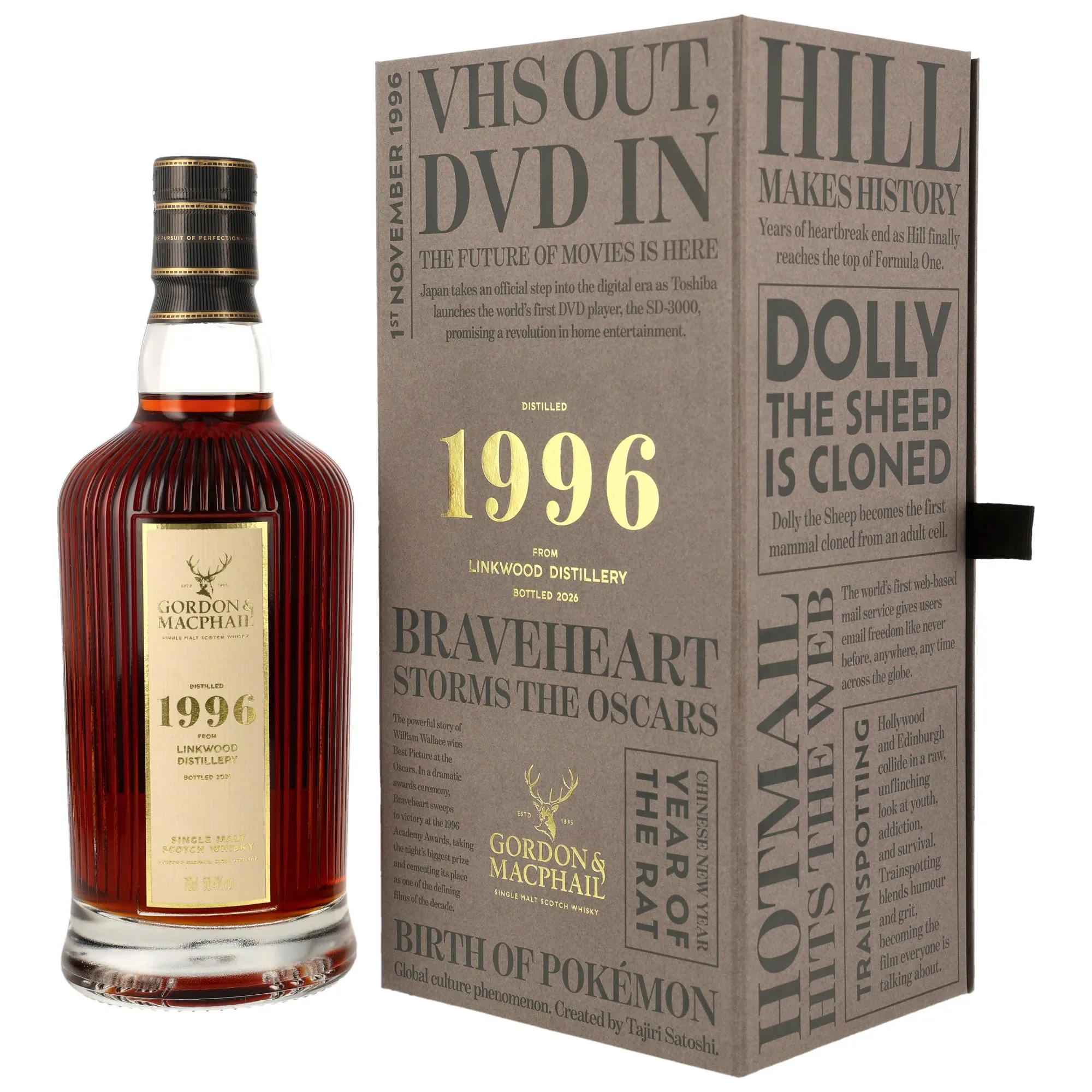 Linkwood 1996/2026 - Anniversary Release - Cask #8274 - G&M CC CS
