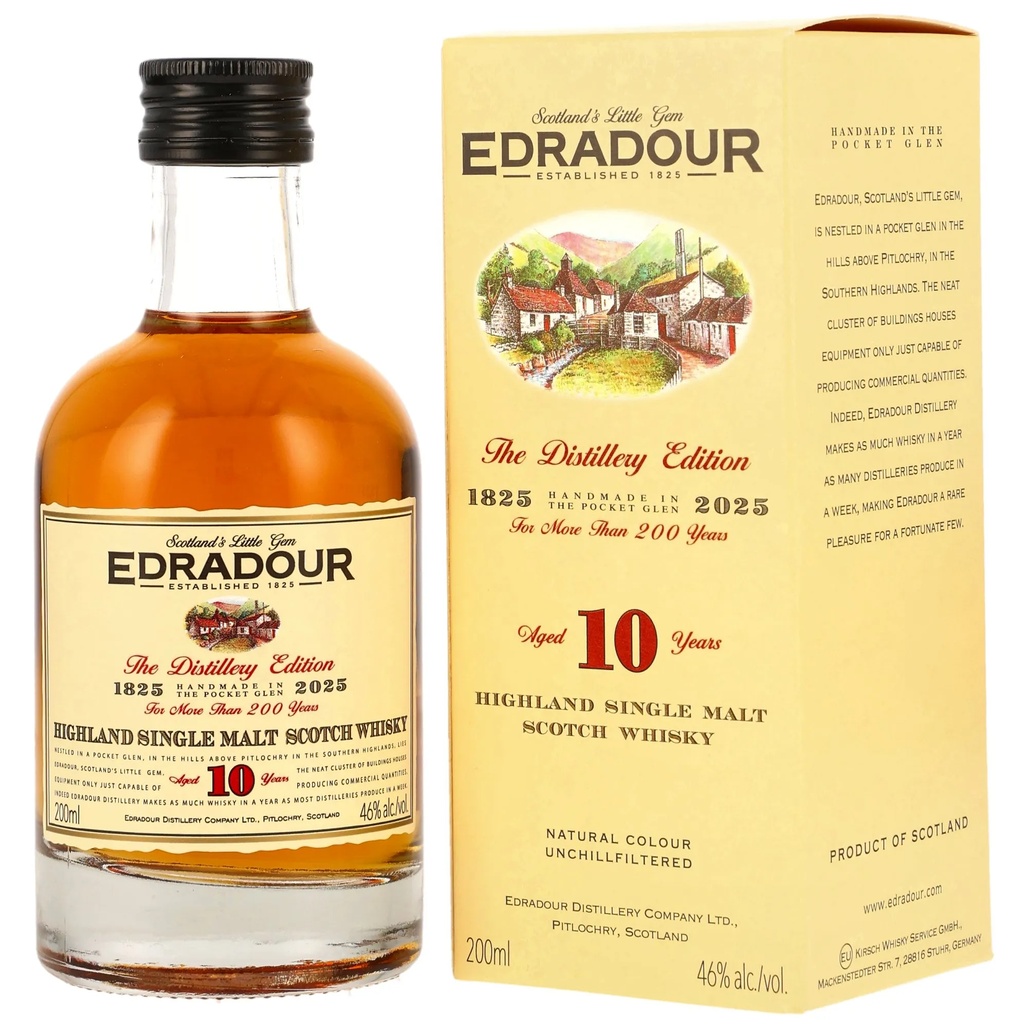 Edradour 10 Jahre - 200ml - 46%