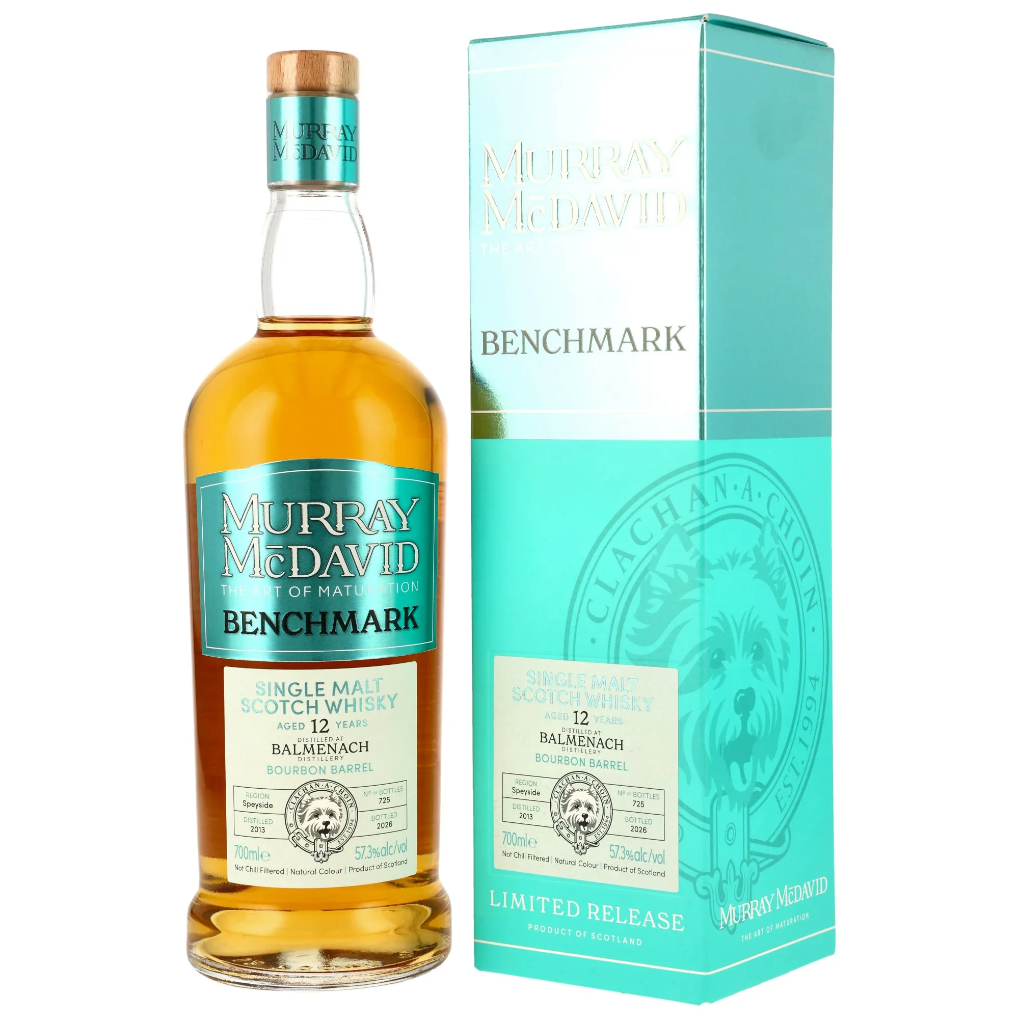 Balmenach 2013/2026 - 12 Year Old - Bourbon Barrel - Murray McDavid