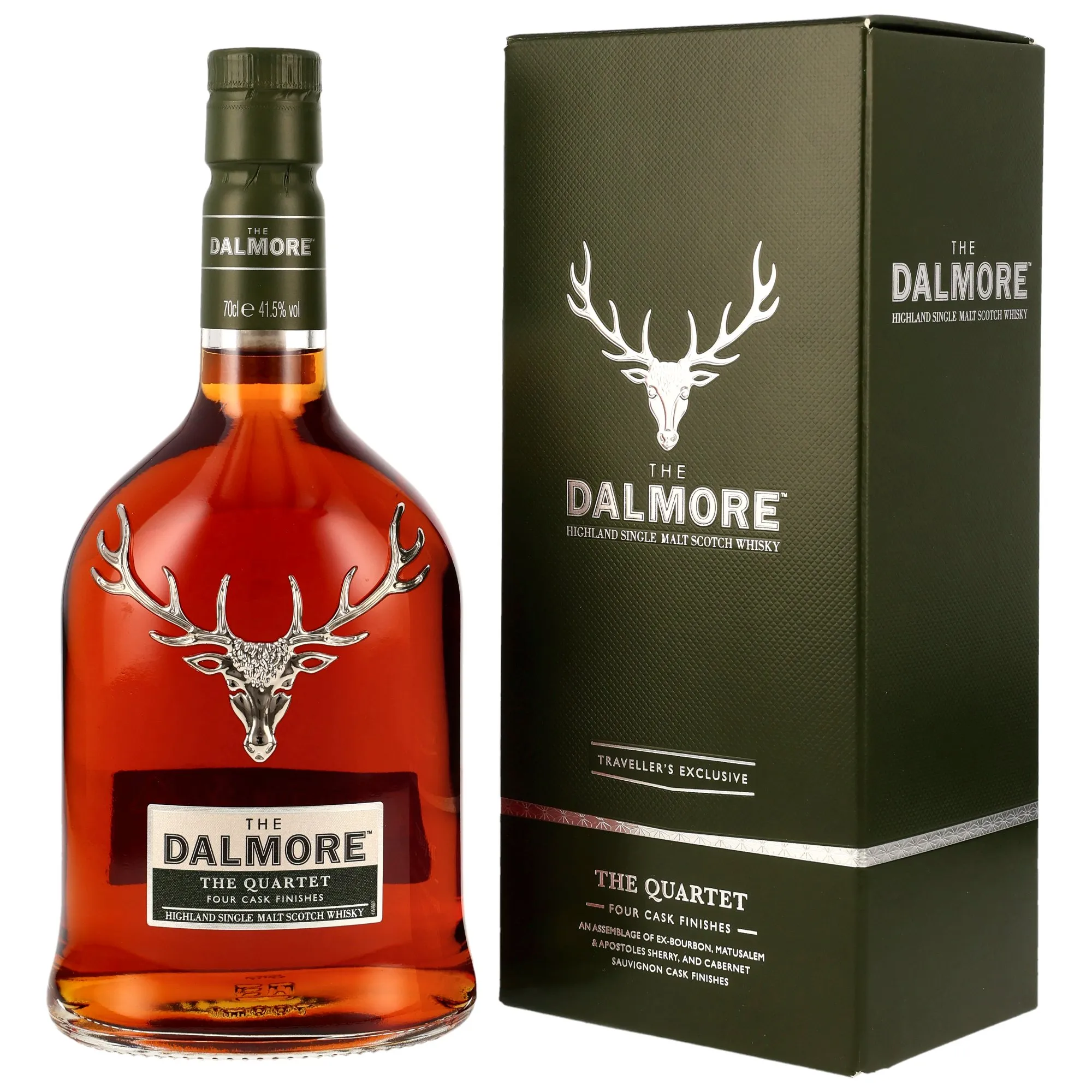 Dalmore The Quartet, Bourbon, Matusalem Sherry, Apostoles Sherry & Cabernet Sauvignon Cask, 2020, 41.5%