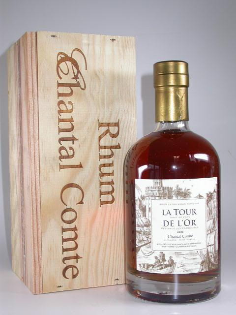 La Tour de l'Or 2002 - Rhum Extra Vieux Martinique - Chantal Comte 54,4%vol. 0,7l