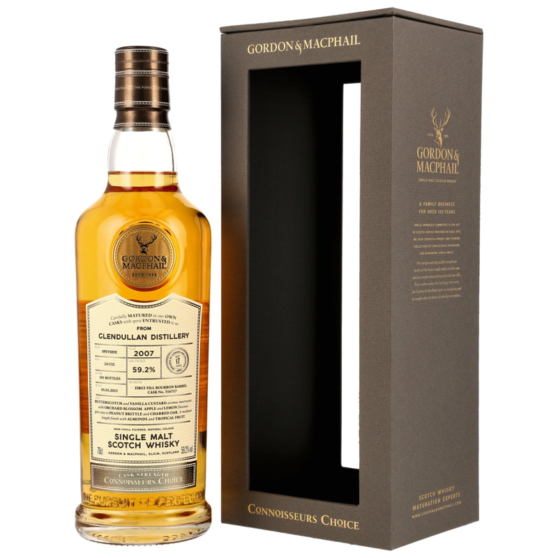 Glendullan 17 Jahre 1st-fill Bourbon Barrel #316717 Gordon & MacPhail Connoisseurs Ch.