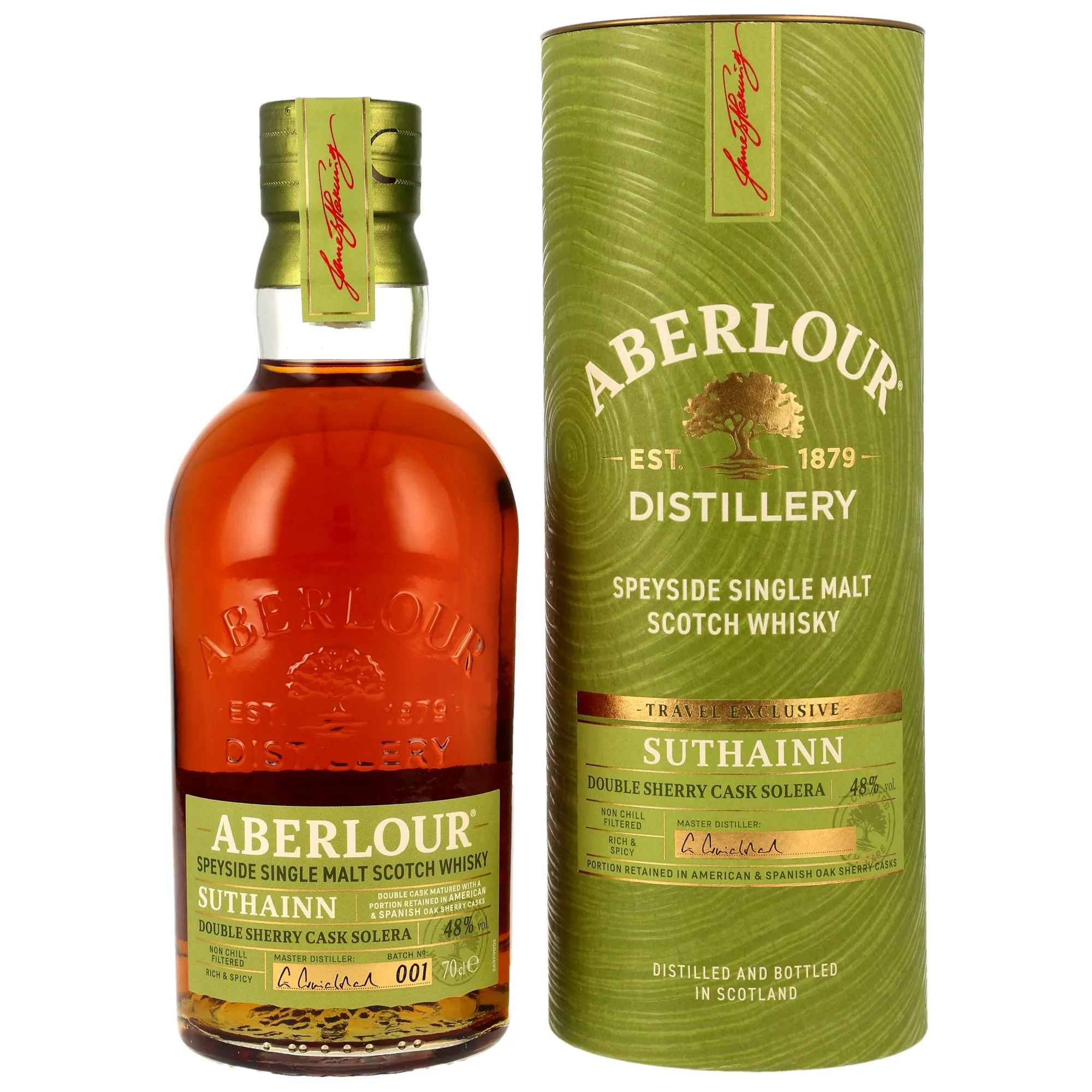 Aberlour Suthainn Single Malt - American & Spanish Oak Sherry Casks