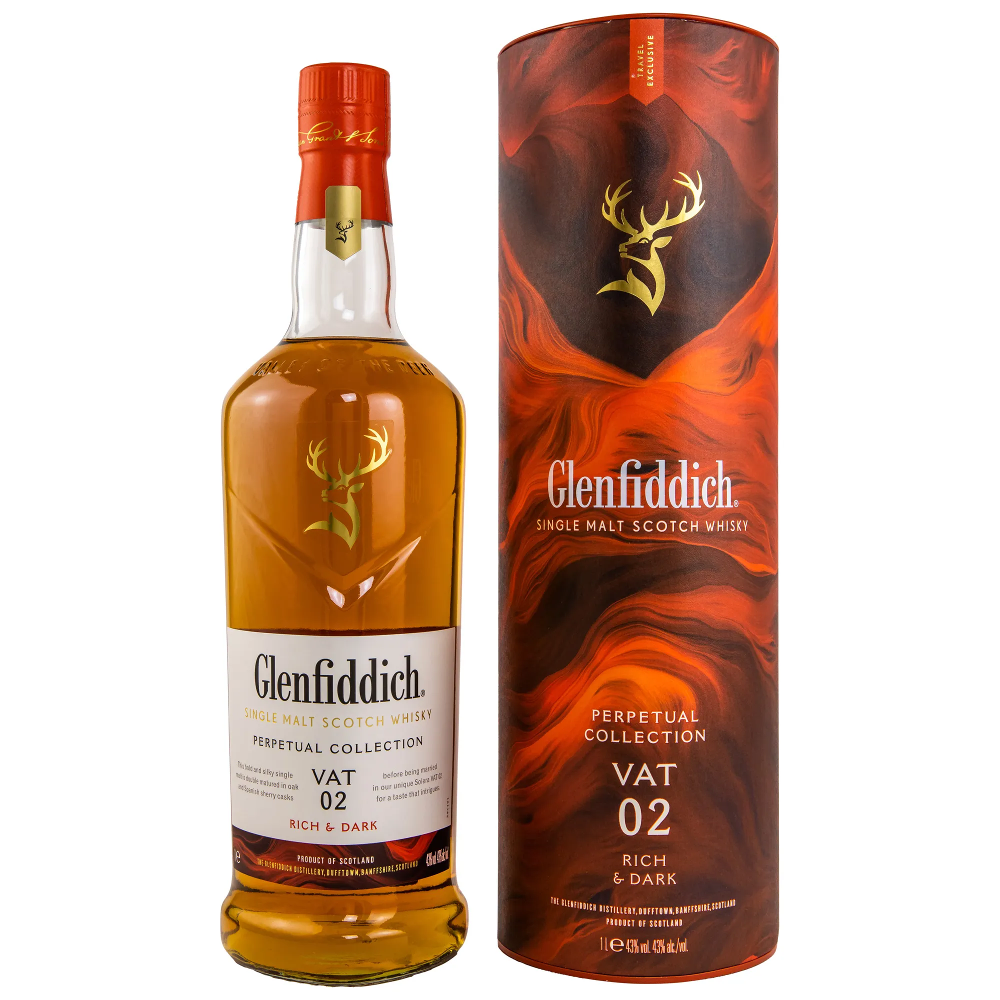 Glenfiddich Perpetual Collection Vat 02, Sherry Cask, 2022, 43%