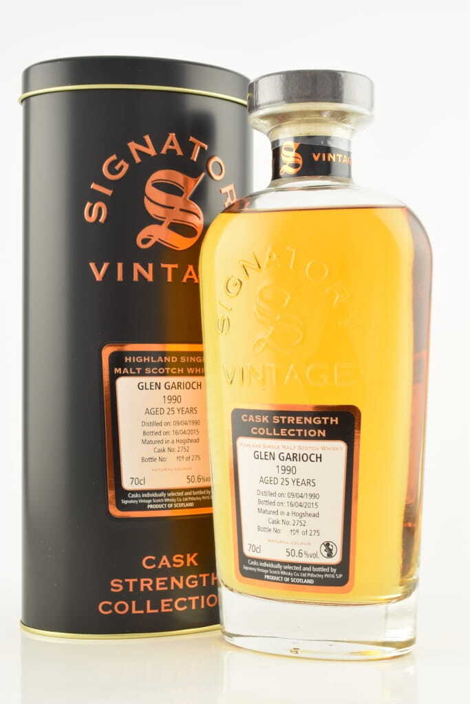 Glen Garioch 25 Year Old 1990/2015 Hogshead # 2752 Signatory Cask Strength Coll. 50.6% vol. 0,7l Glen Garioch 25 Year Old 1990/2015 Hogshead # 2752 Signatory Cask Strength Coll. 50.6% vol. 0,7l