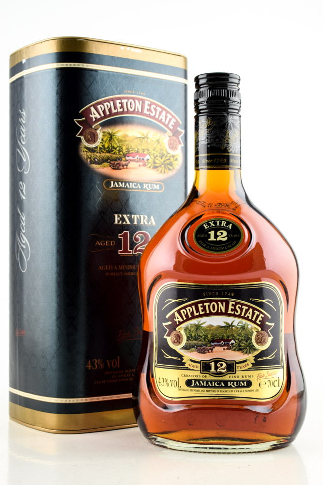 Appleton Estate Extra 12 year old 43%vol. 0,7l Appleton Estate Extra 12 year old 43%vol. 0,7l