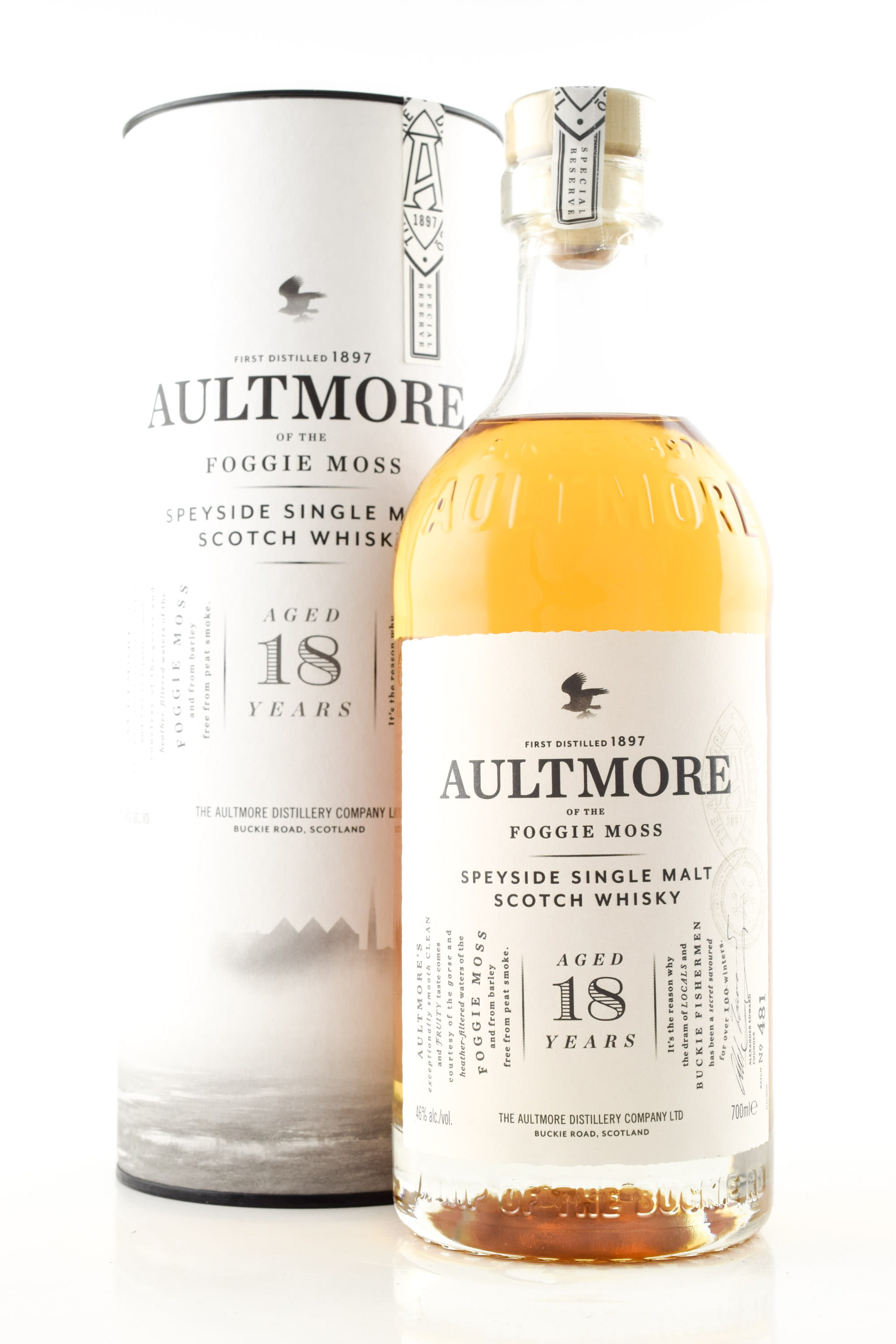 Aultmore 18 Year Old 46% vol. 0,7l Aultmore 18 Year Old 46% vol. 0,7l