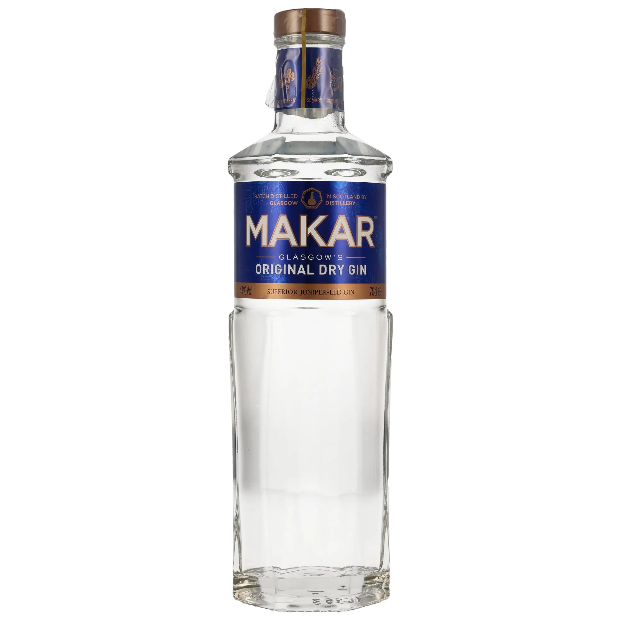 Makar Original Dry Gin - Glasgow Distillery - 700ml