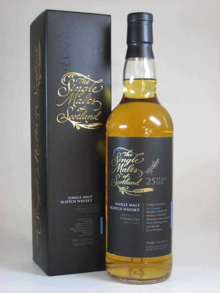 Tormore 25 Jahre 1988/2013 "The Single Malts of Scotland" 64,2%vol. 0,7l