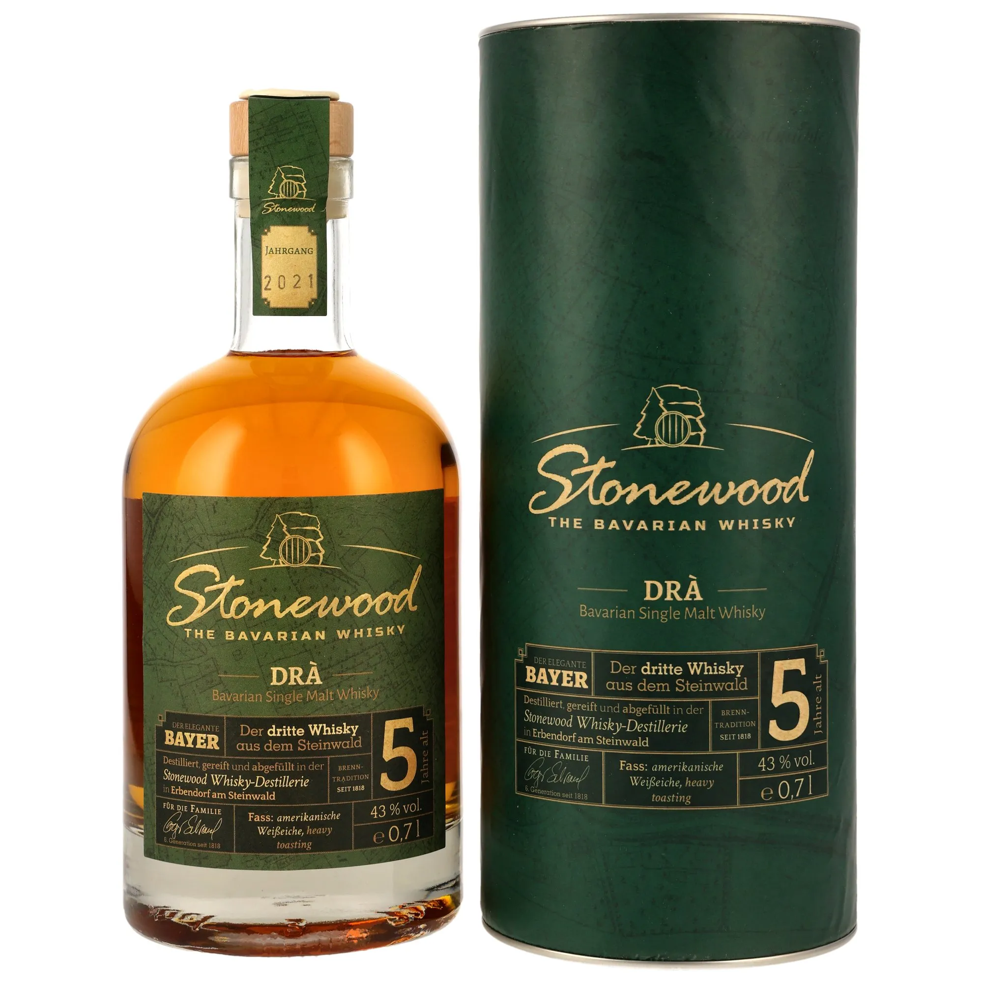 Stonewood Distillery 2021/2026 - 5 Jahre - Dra