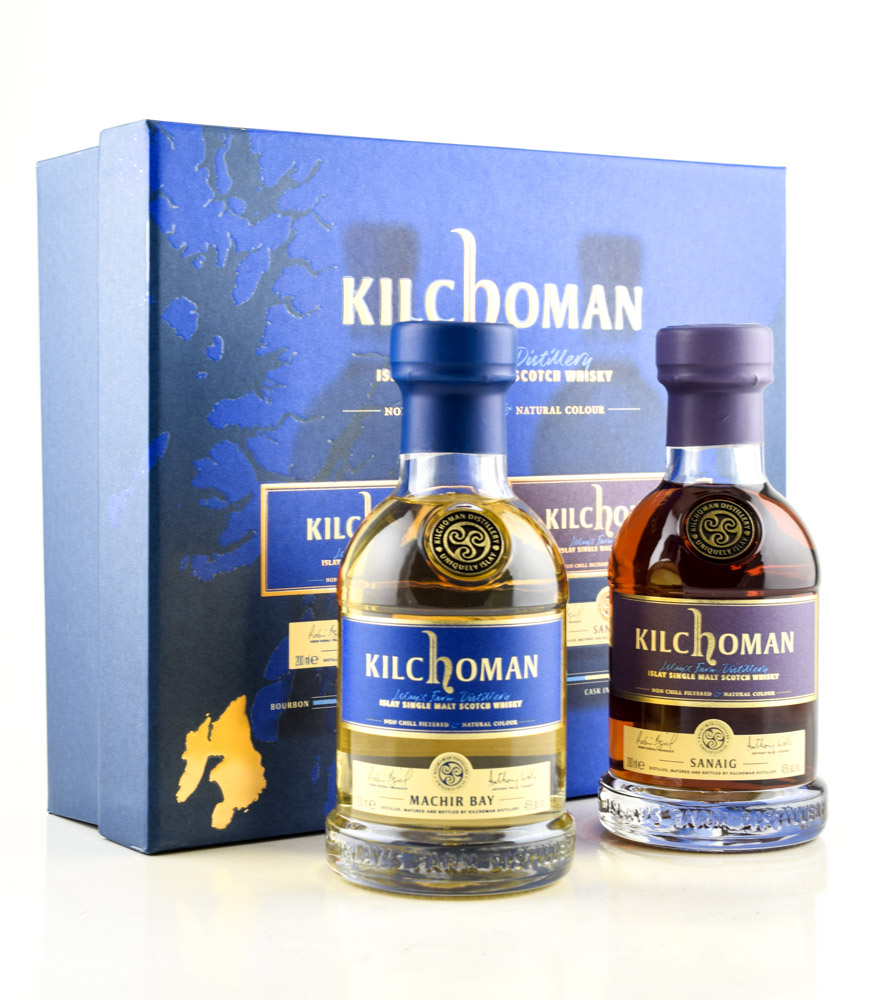 Kilchoman Machir Bay & Sanaig Gift Box Kilchoman Machir Bay & Sanaig Gift Box