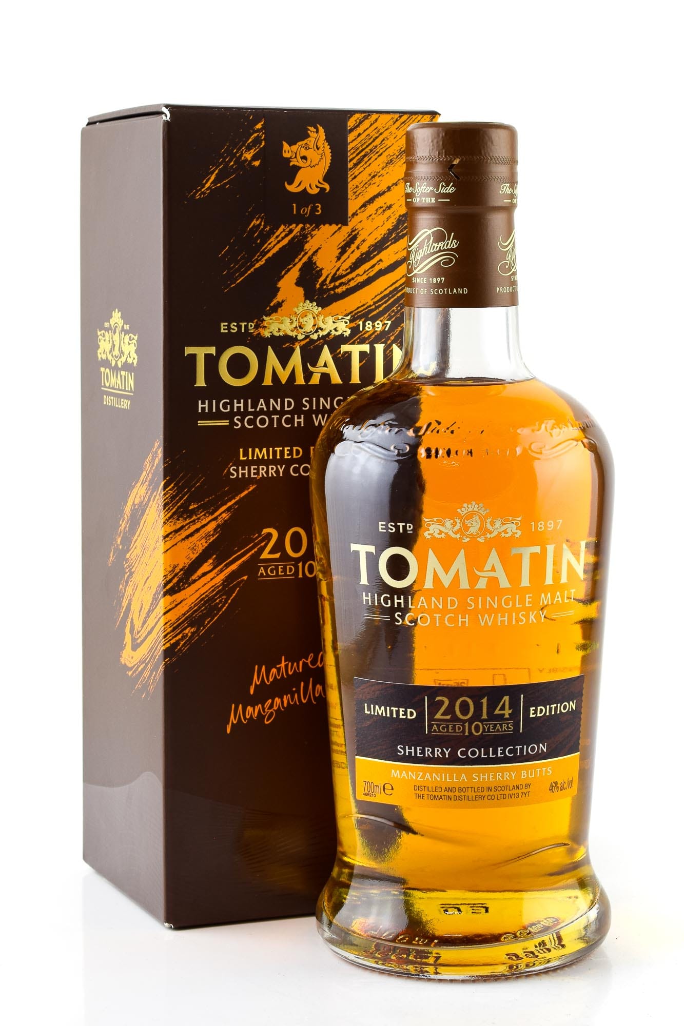 Tomatin 10 year old Sherry Collection - Manzanilla Sherry Butts