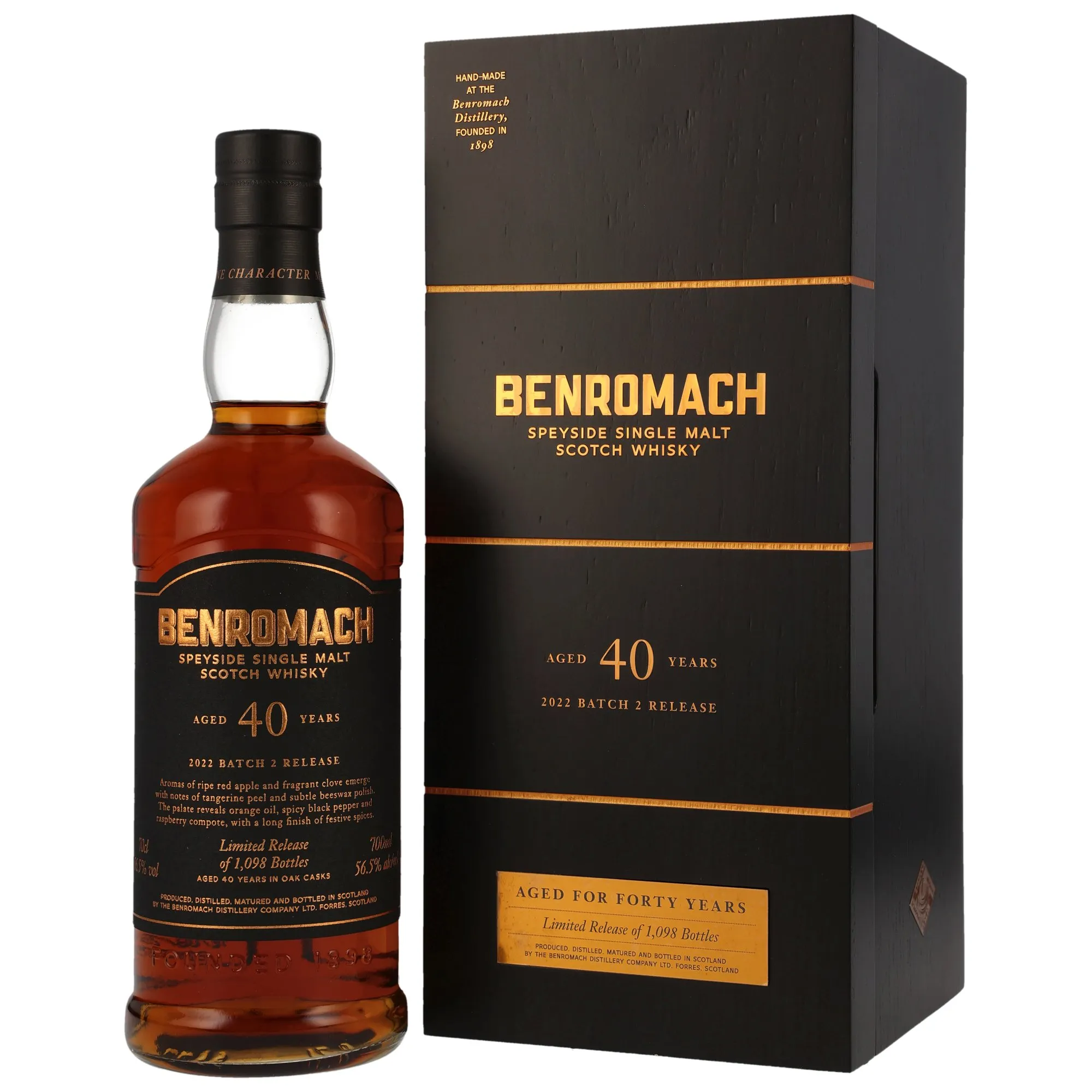 Benromach 40 Jahre 2022 Release Batch #2