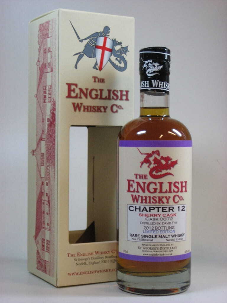 St George's Distillery "Chapter 12 - Sherry Cask" Single Malt 46% vol. 0,7l