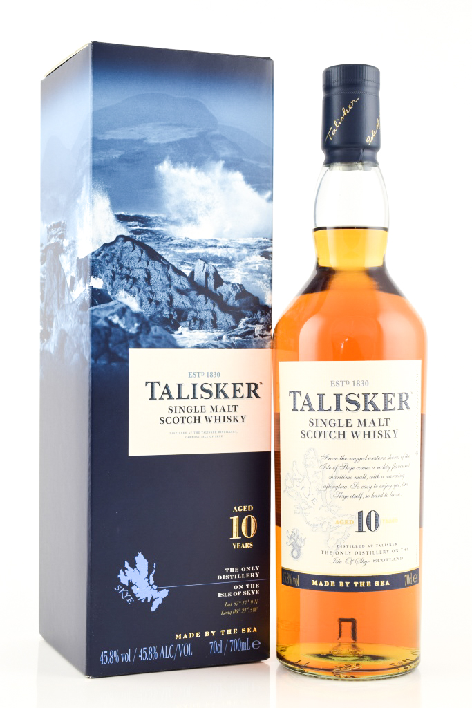 * Talisker 10 Year Old 45.8% vol. 0.7l - without gift package