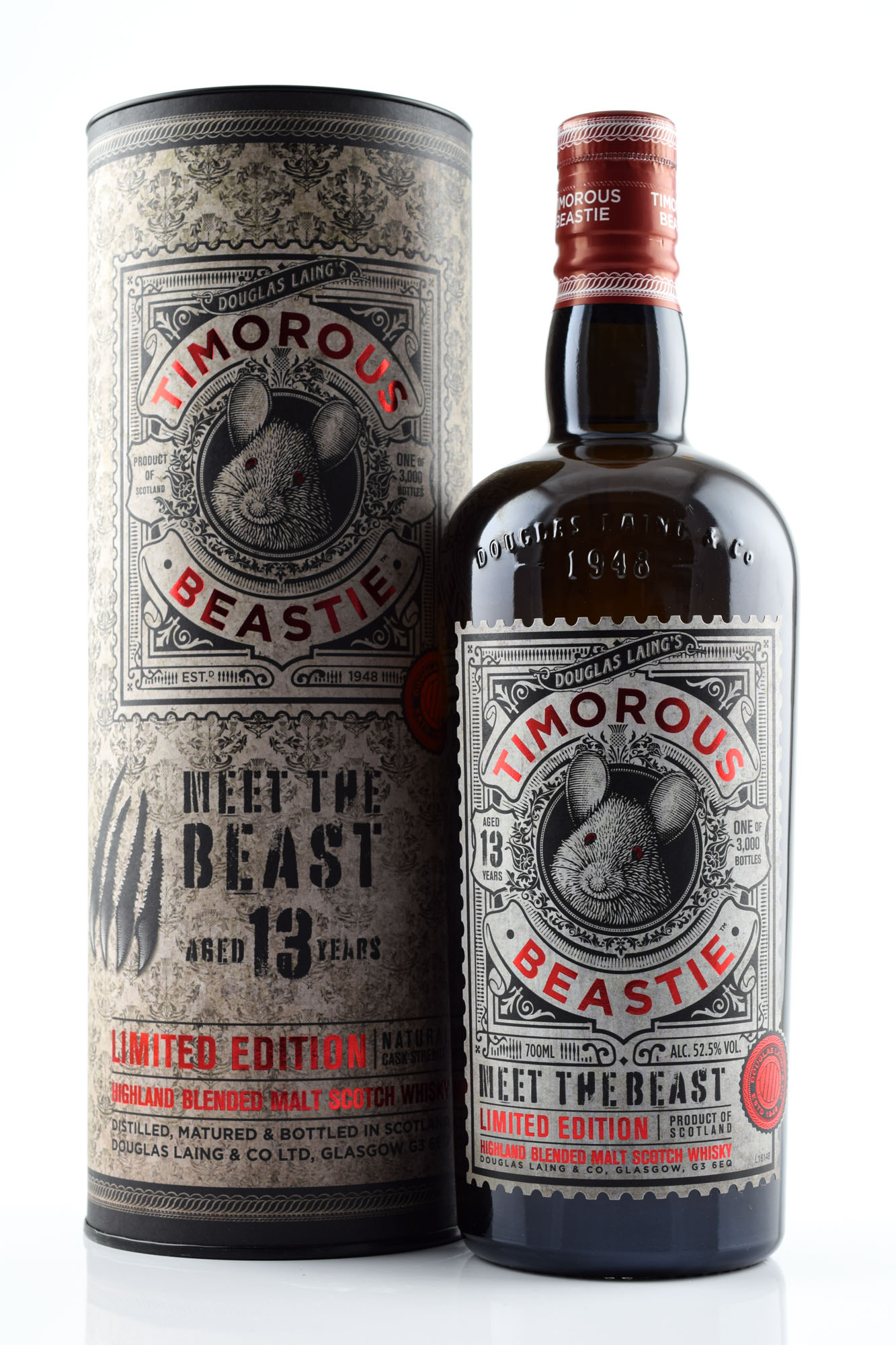 Timorous Beastie - Meet the Beast 13 year old 52,5%vol. 0,7l Timorous Beastie - Meet the Beast 13 year old 52,5%vol. 0,7l