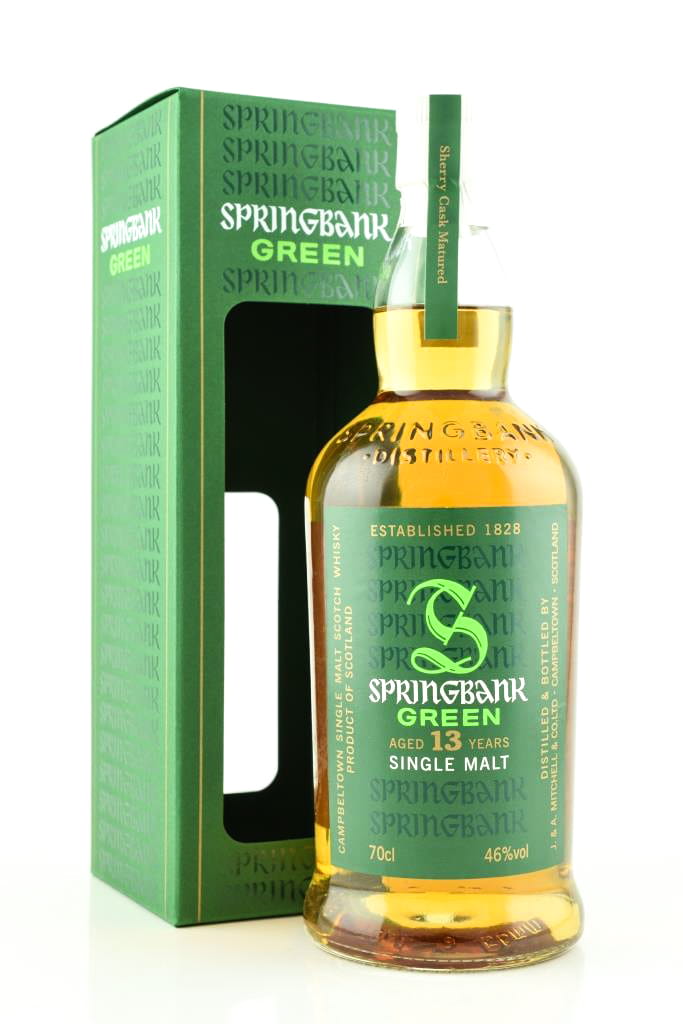 Springbank 13 Jahre Green 46%vol. 0,7l