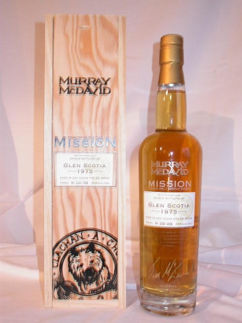 Glen Scotia 1975/2003 Murray McDavid Mission III 46%vol. 0,7l