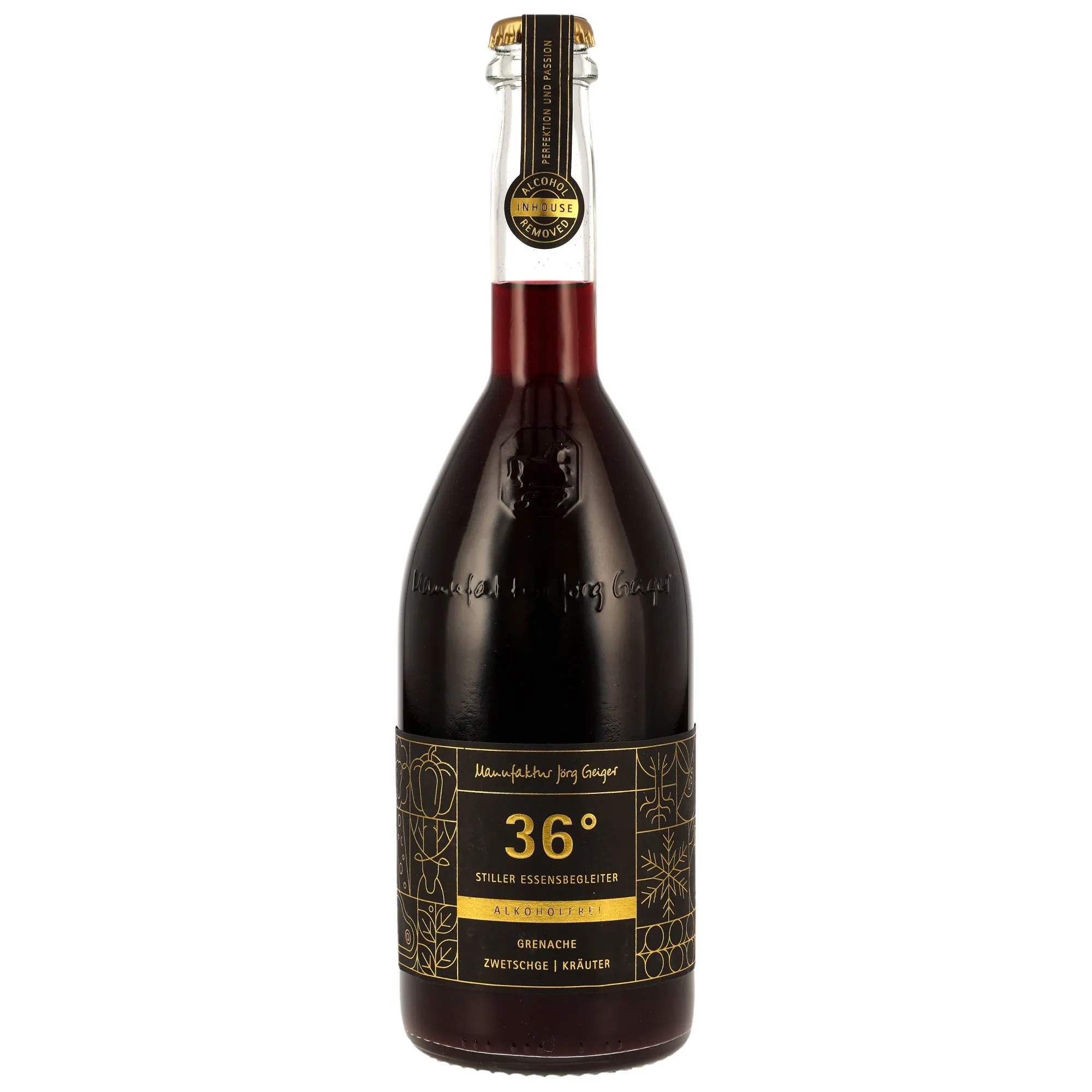 36 Grad Stiller Essensbegleiter MHD - Artikel - alkoholfrei Bio - Manufaktur Jörg Geiger