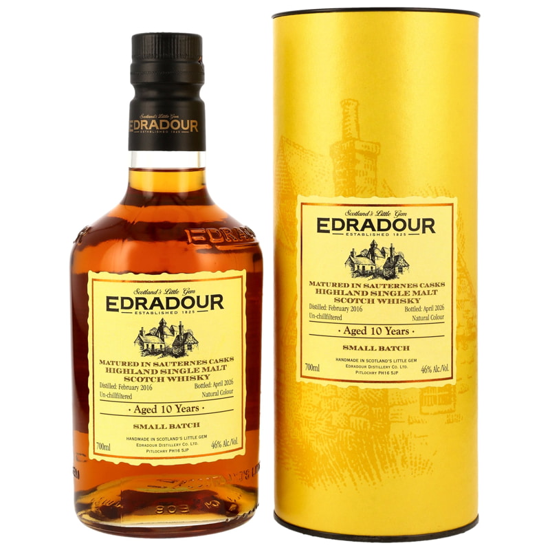 Edradour 10 Jahre 1st-fill Sauternes Hogsheads