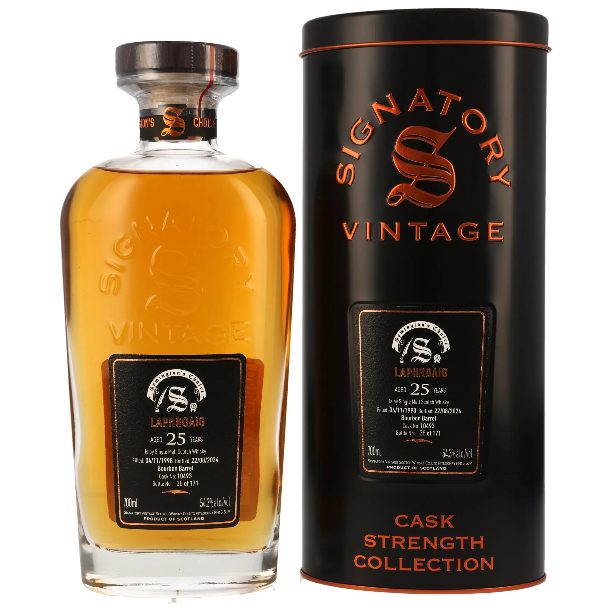 Laphroaig 1998/2024 - 25 Jahre - #10493 Symingtons Choice