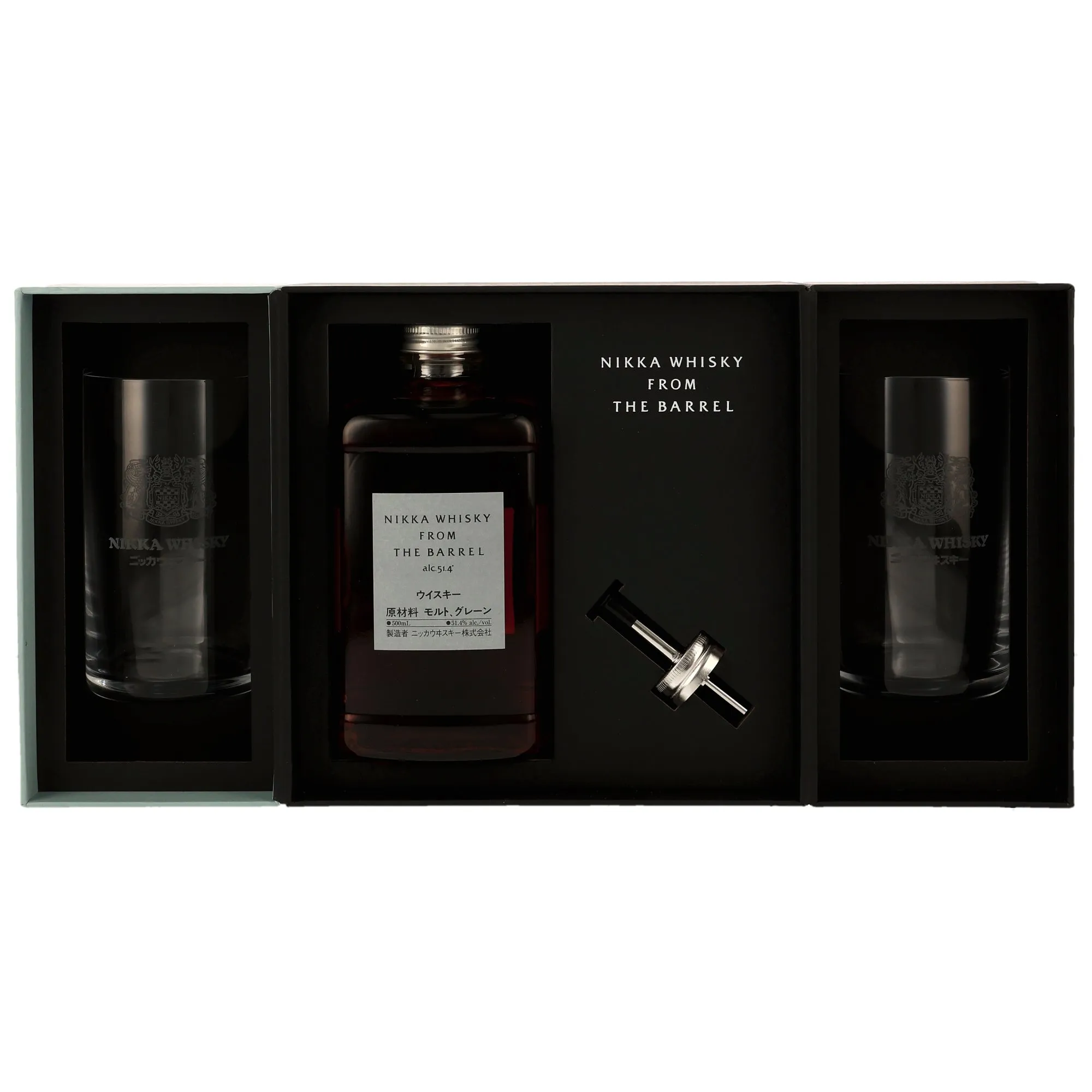 Nikka Whisky From the Barrel mit 2 Gläsern & Ausgießer - neue Ausstattung 2026