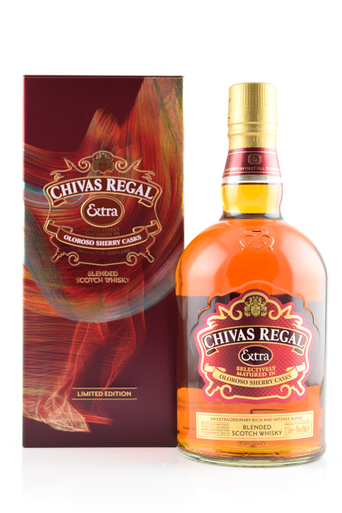 Chivas Regal Extra 13 year old Oloroso Sherry Cask 40%vol. 1,0l Chivas Regal Extra 13 year old Oloroso Sherry Cask 40%vol. 1,0l