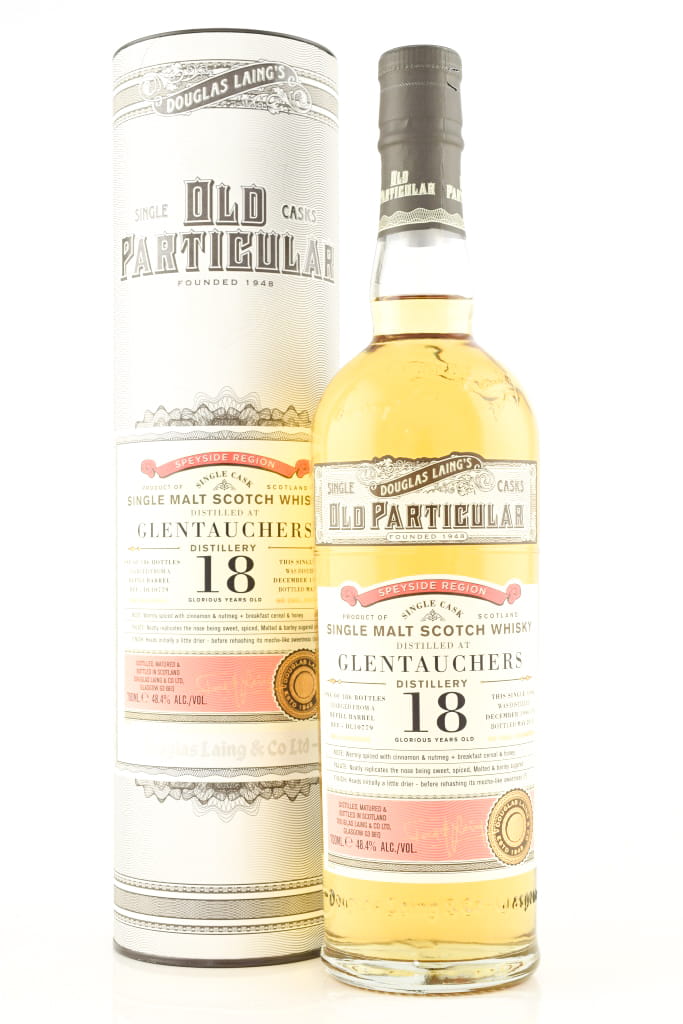 Glentauchers 18 Jahre Refill Barrel 1996/2015 Douglas Laing "Old Particular" 48,4%vol. 0,7l