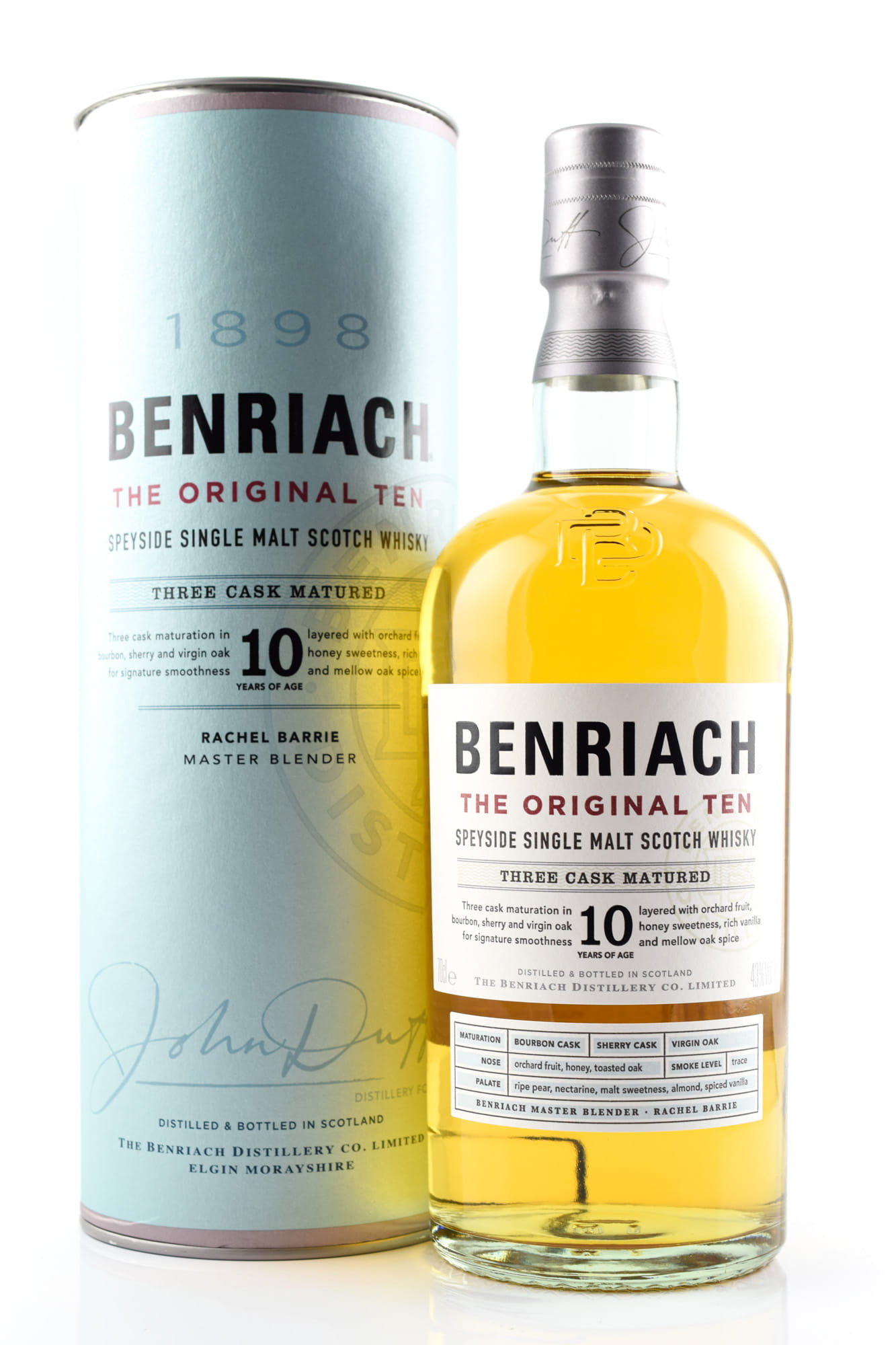 Benriach 10 Year Old 43% vol. 0,7l Benriach 10 Year Old 43% vol. 0,7l