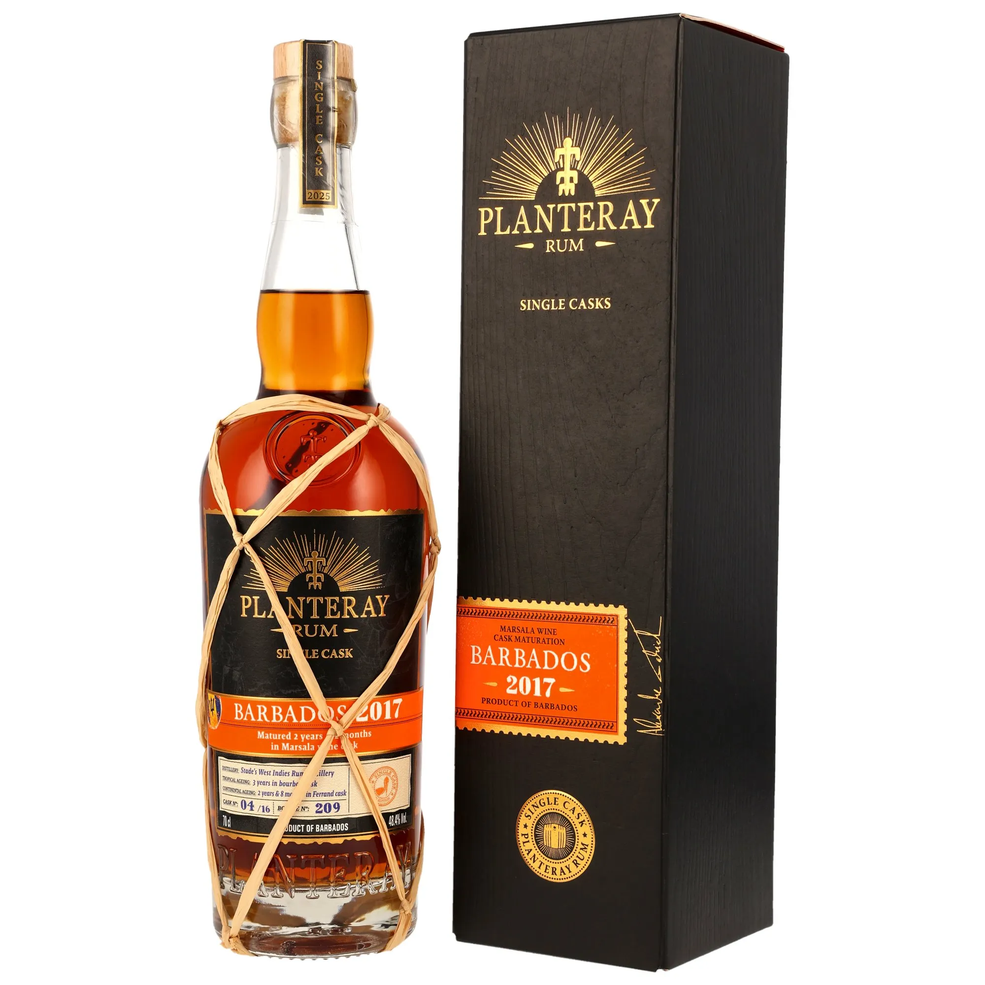 Planteray (Plantation) Barbados 2017/2025 - 8 Jahre - Single Cask Collection 2025