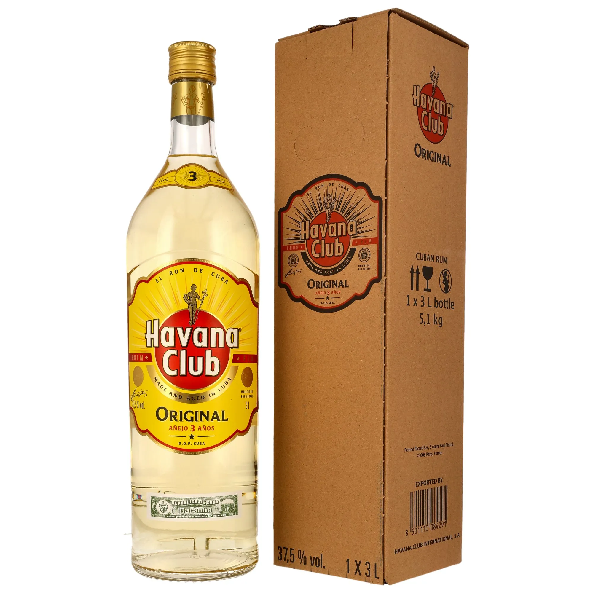 Havana Club 3 Jahre 3 Liter