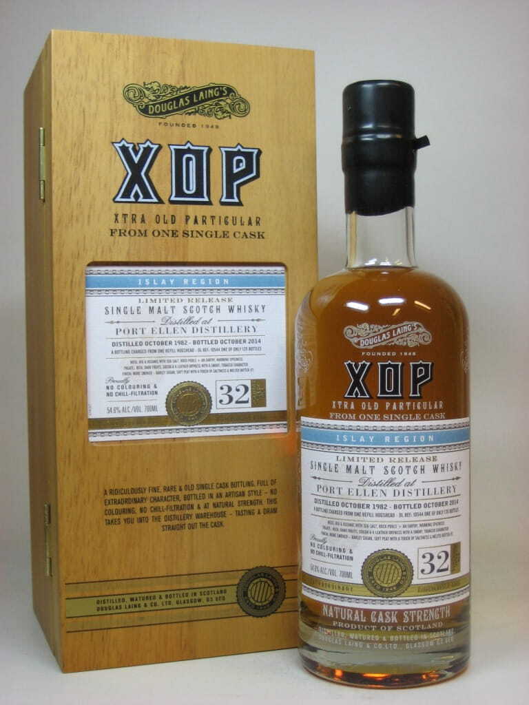 Port Ellen 32 Jahre 1982/2014 Refill Hogshead Douglas Laing XOP 54,6%vol. 0,7l