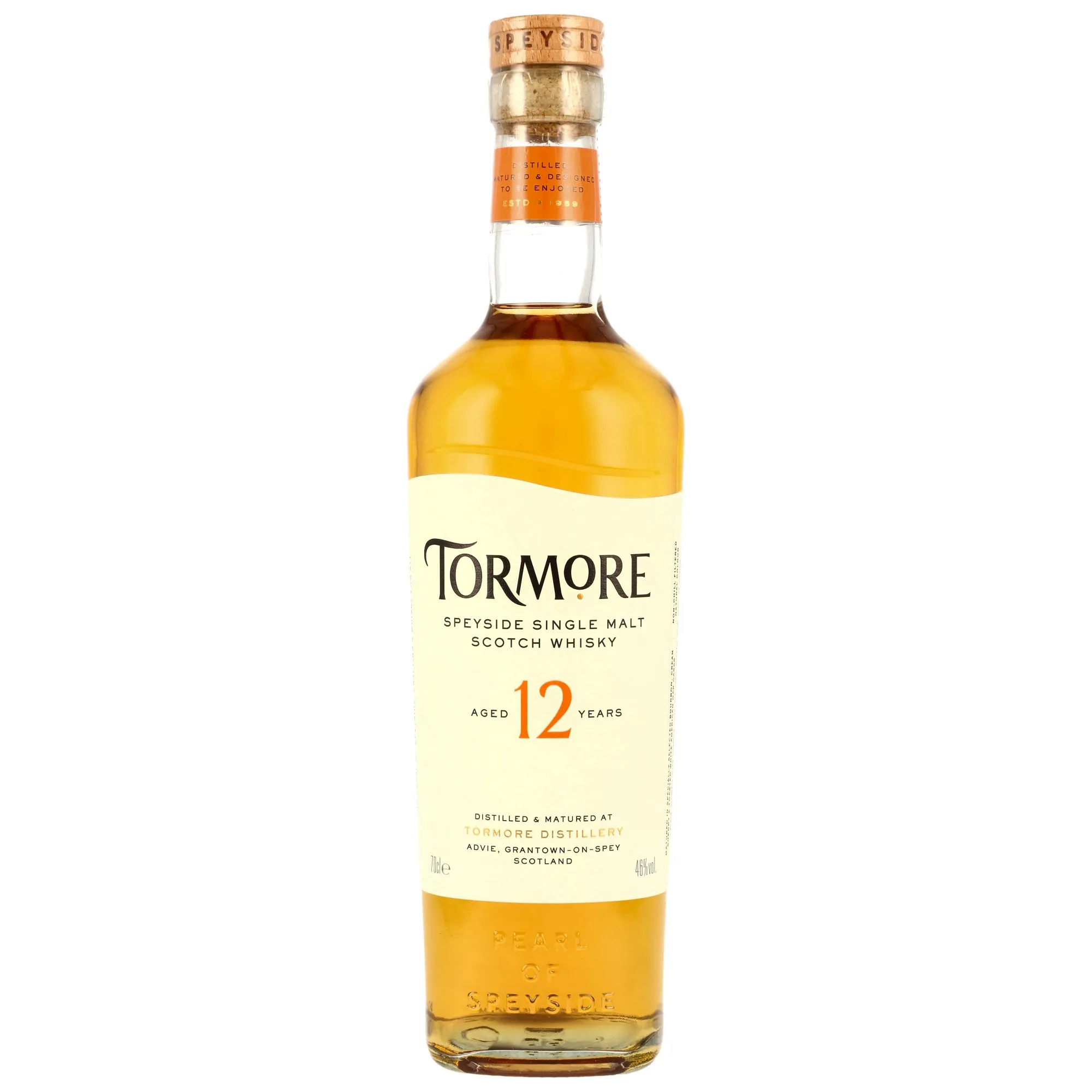 Tormore 12 Jahre - Bourbon, Cream Sherry & Toasted White American Oak Casks