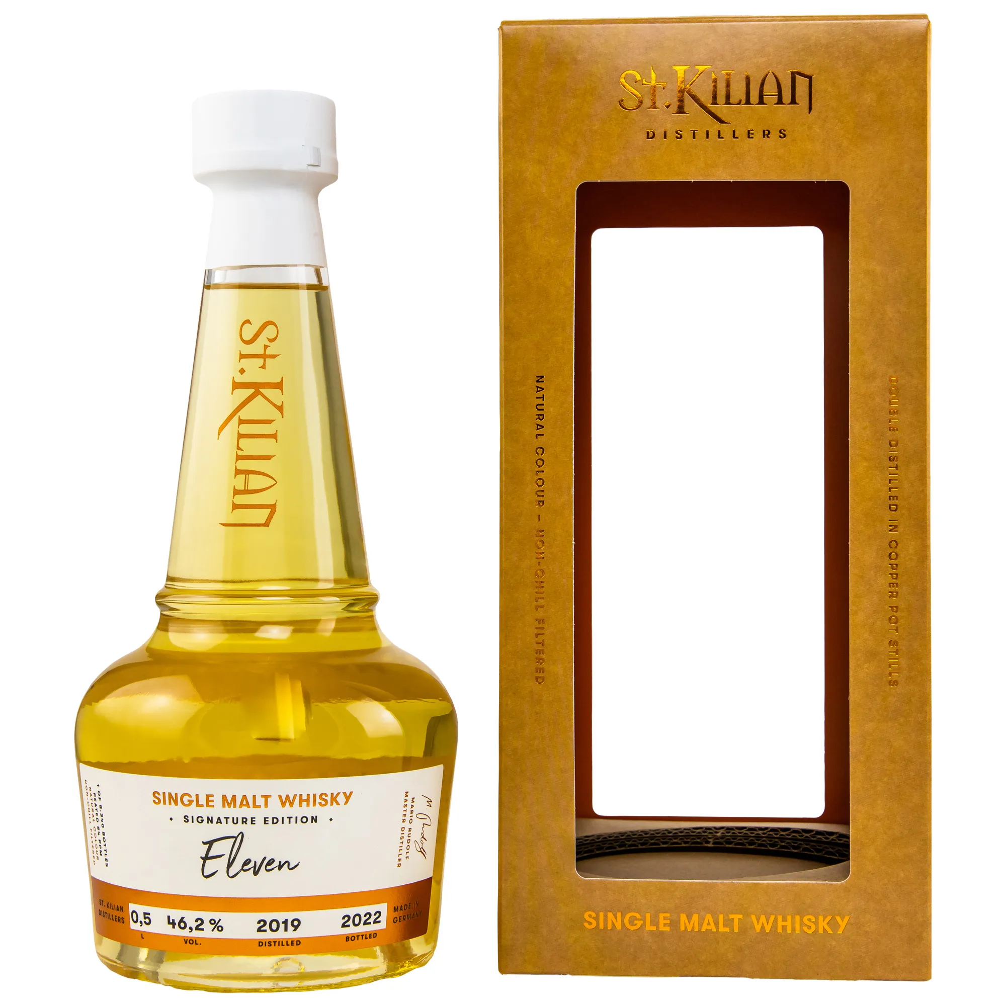 St. Kilian Distillers Signature Edition Eleven Peated (54 ppm) 3 Year Old, Tennessee Whiskey Cask, 2022, 46.2%