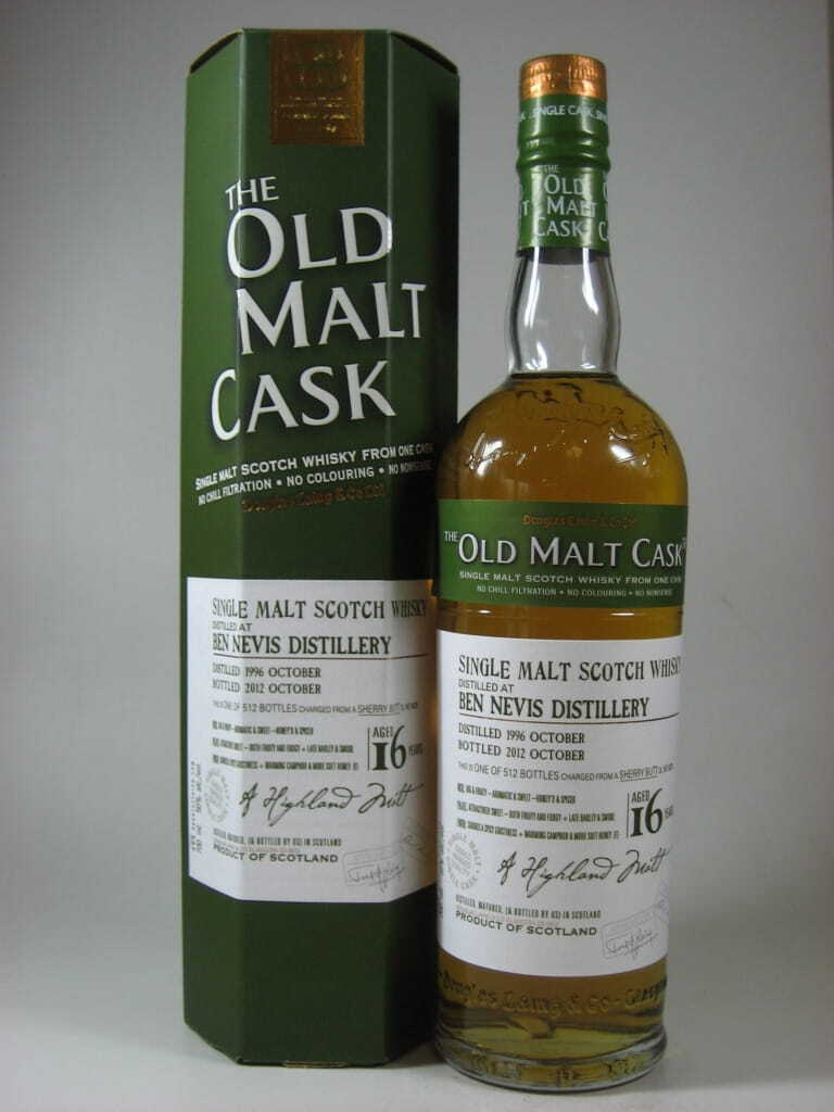 Ben Nevis 16 Jahre 1996/2012 Sherry Butt Douglas Laing "Old Malt Cask" 50%vol. 0,7l