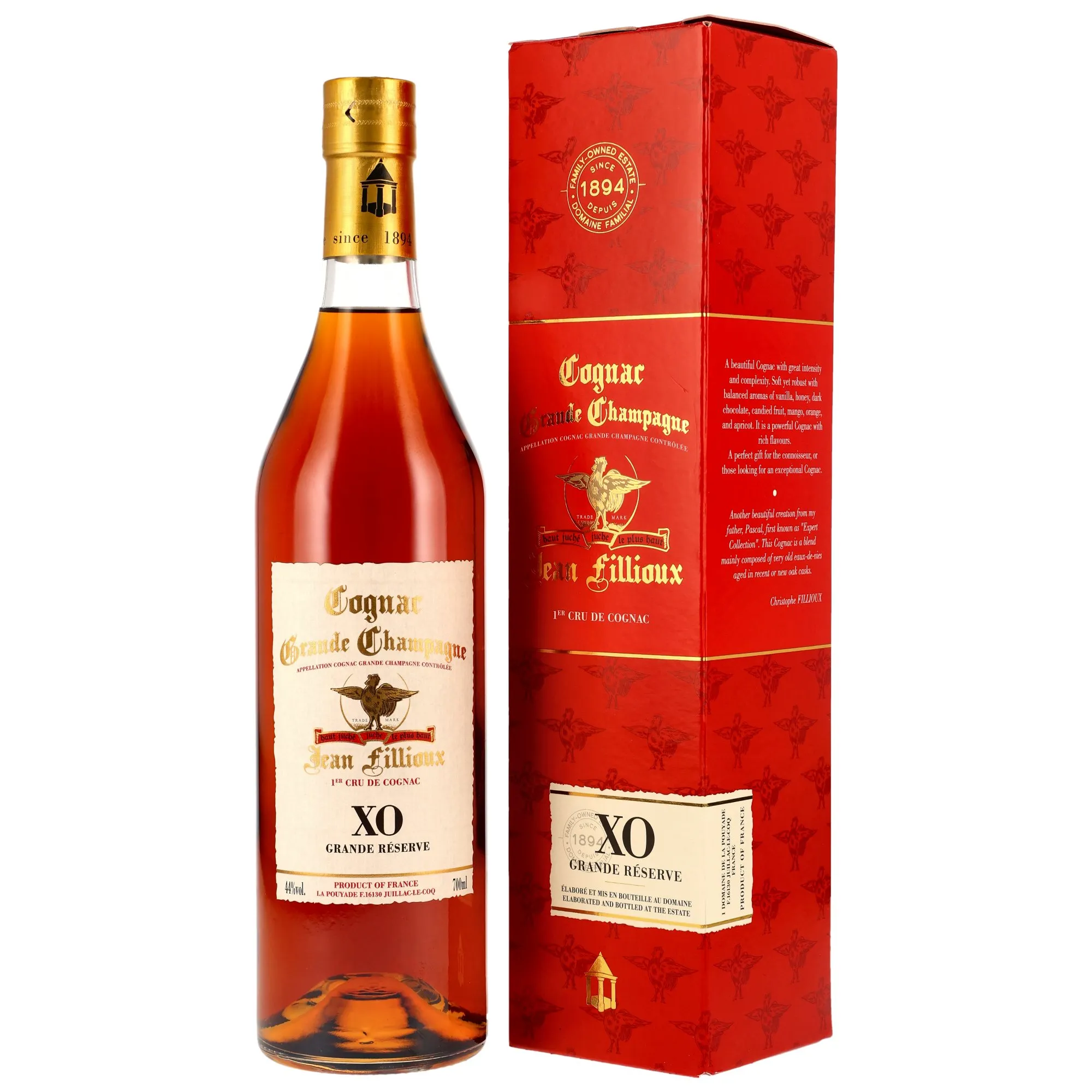 Jean Fillioux XO Grande Reserve Cognac