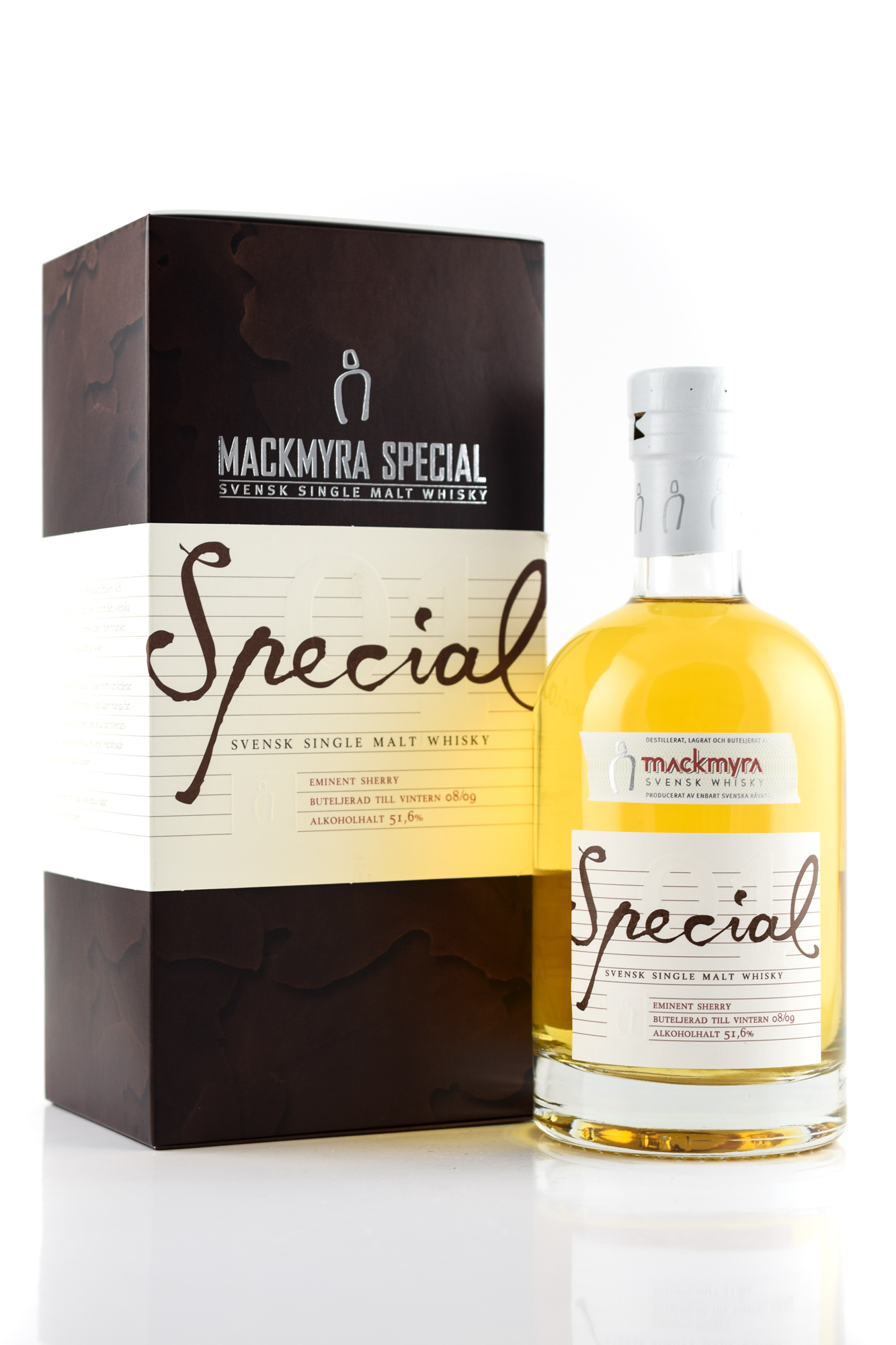 Mackmyra Special 01 Sherry Svensk Single Malt Whisky 51,6%vol. 0,7l