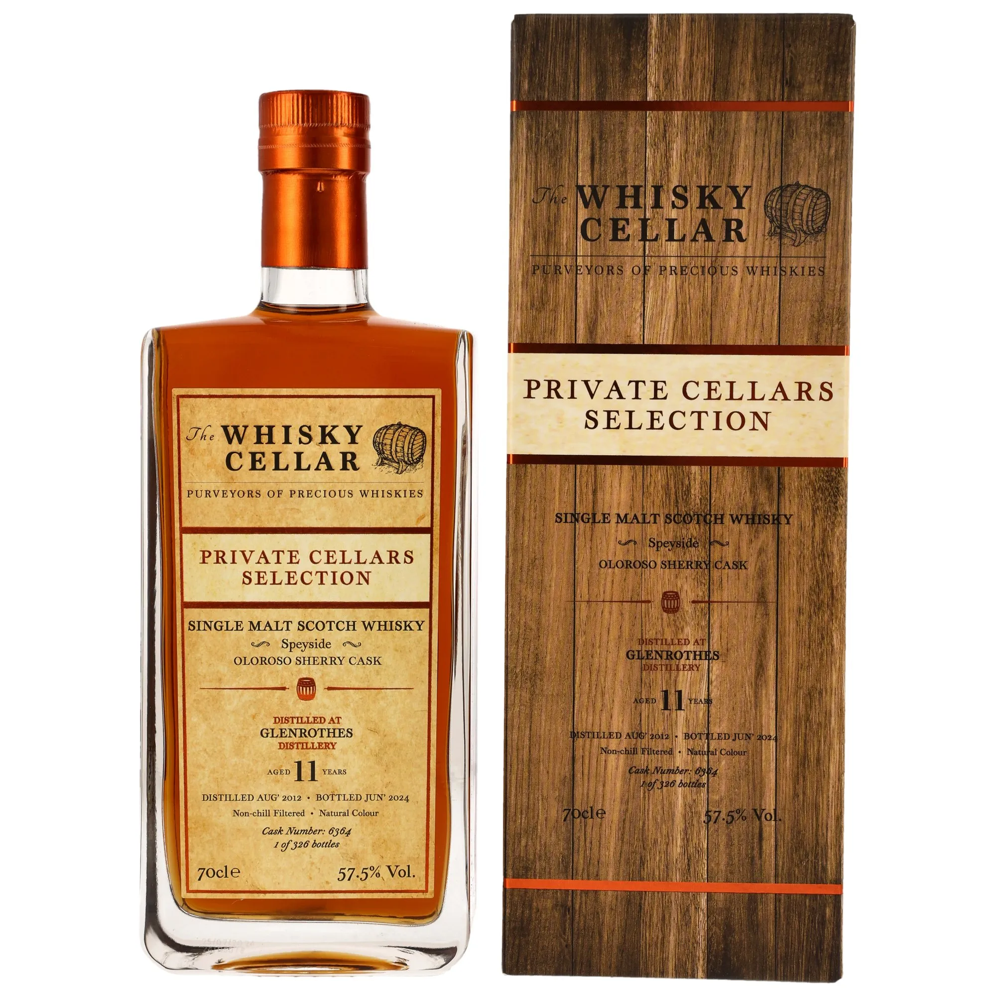 Glenrothes 2012/2024 - 11 Year Old - Oloroso Sherry #6364 (The Whisky Cellar)