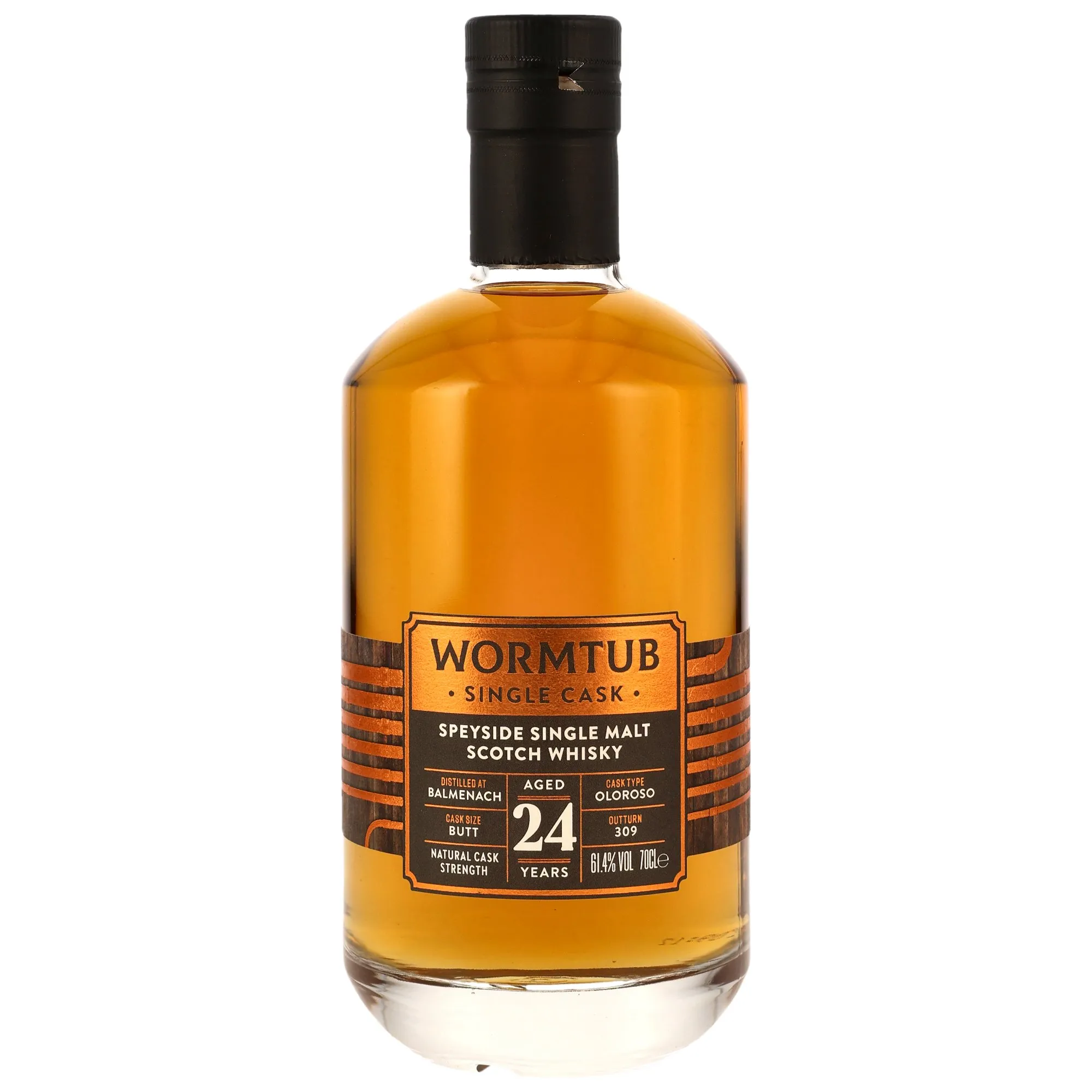 Balmenach 24 Jahre Wormtub Single Cask - Oloroso Sherry Butt Cask Strength (That Boutique-Y Whisky Company)