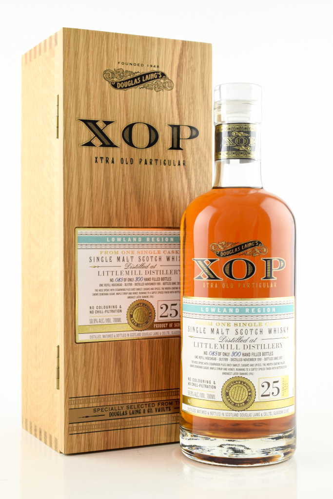 Littlemill 25 Jahre 1991/2017 Refill Hogshead Douglas Laing XOP 50,9%vol. 0,7l