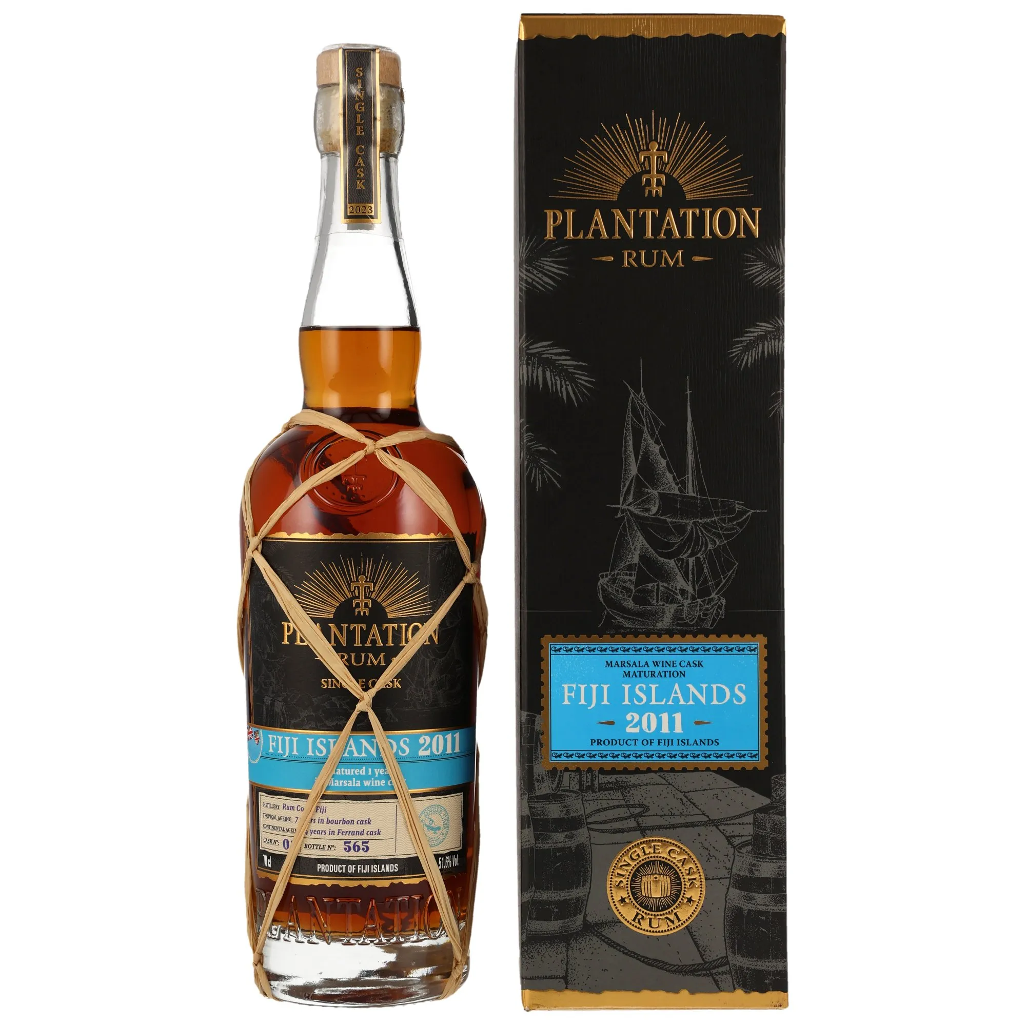 Plantation Rum Fiji 2011/2023 #8 - Single Cask Collection 2023 Marsala Cask Finish