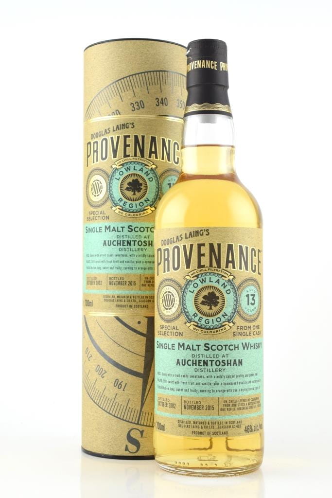Auchentoshan 13 Year Old Refill Hogshead 2002/2015 Douglas Laing's provenance 46% vol. 0,7l Auchentoshan 13 Year Old Refill Hogshead 2002/2015 Douglas Laing's provenance 46% vol. 0,7l