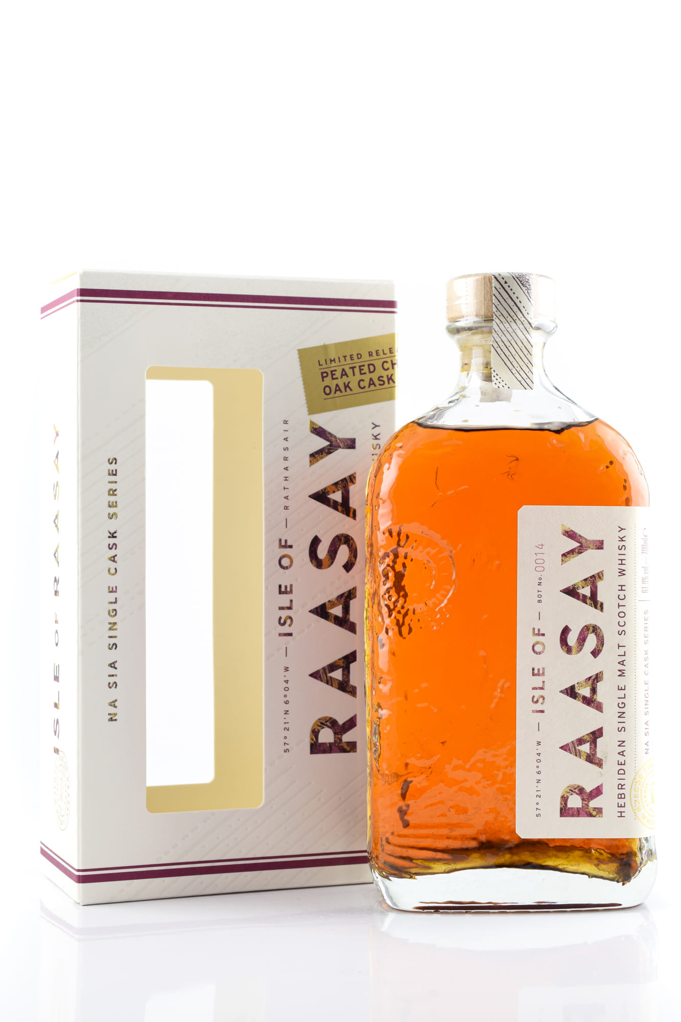 Raasay Peated Chinkapin Oak Cask #19/50 61,9%vol. 0,7l